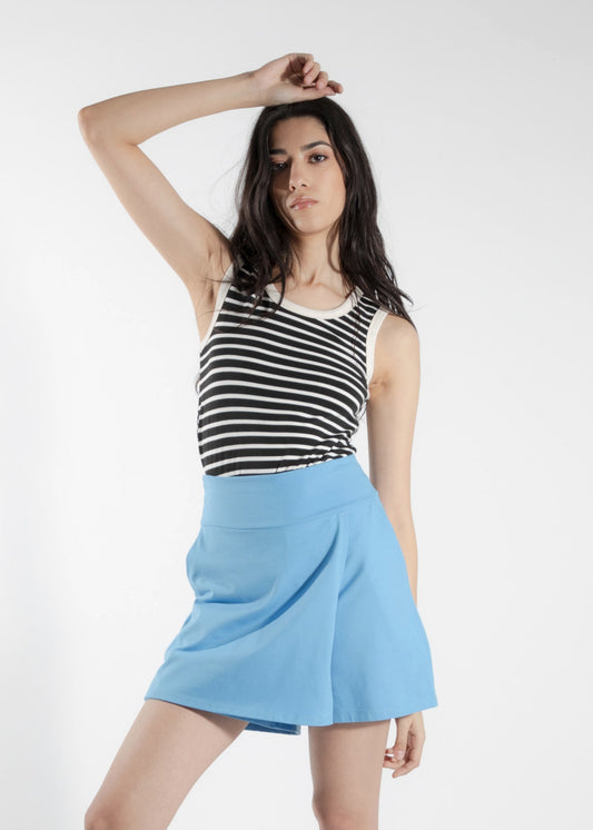 Camisole rayée et blanche Rubanier