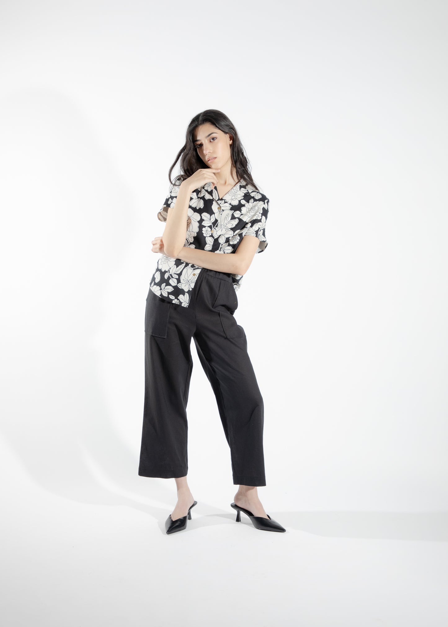 Chemise florale Élodée