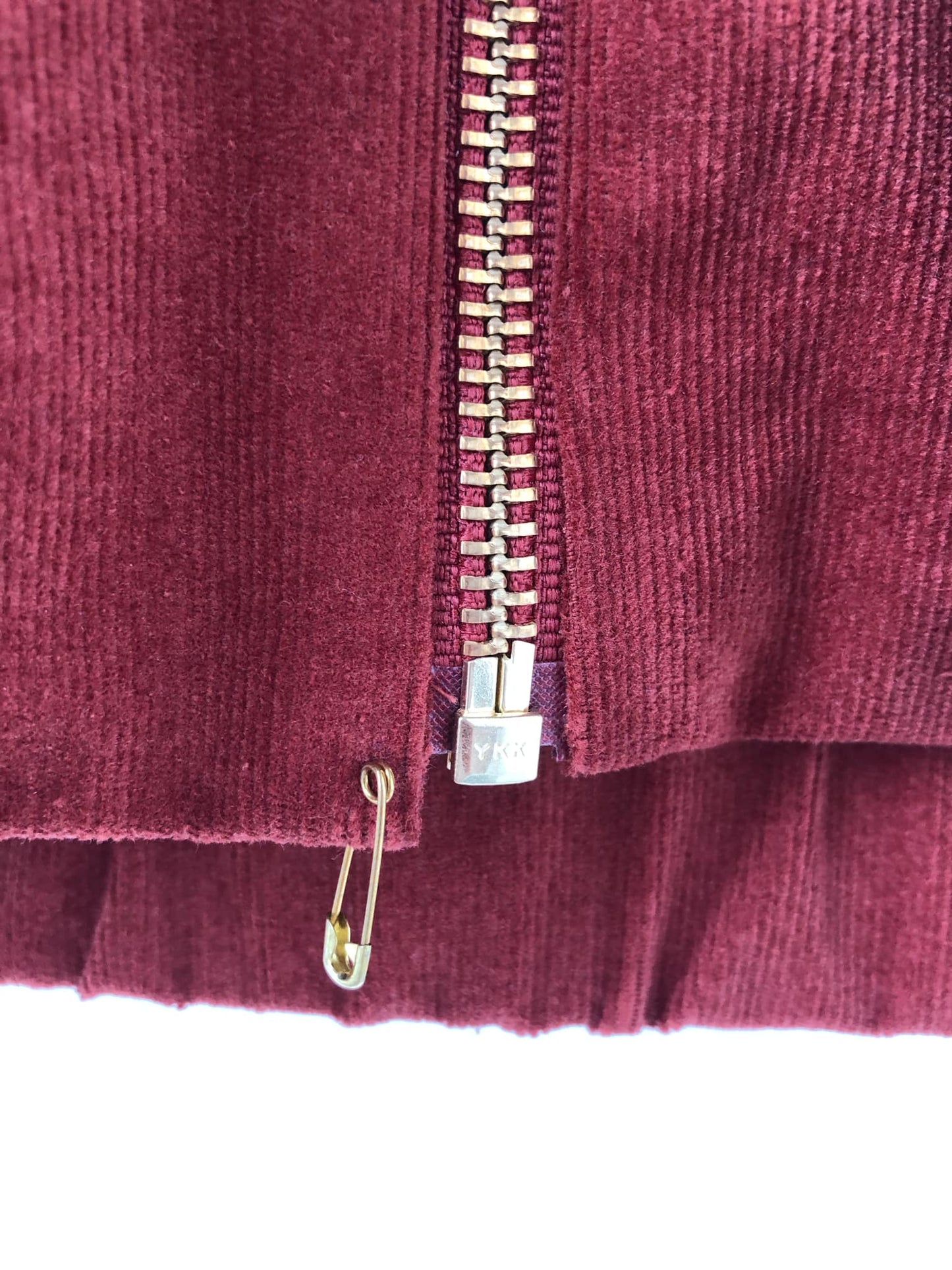 Blouson zip corduroy Terracotta Redrawn - Très-petit/Extra-small