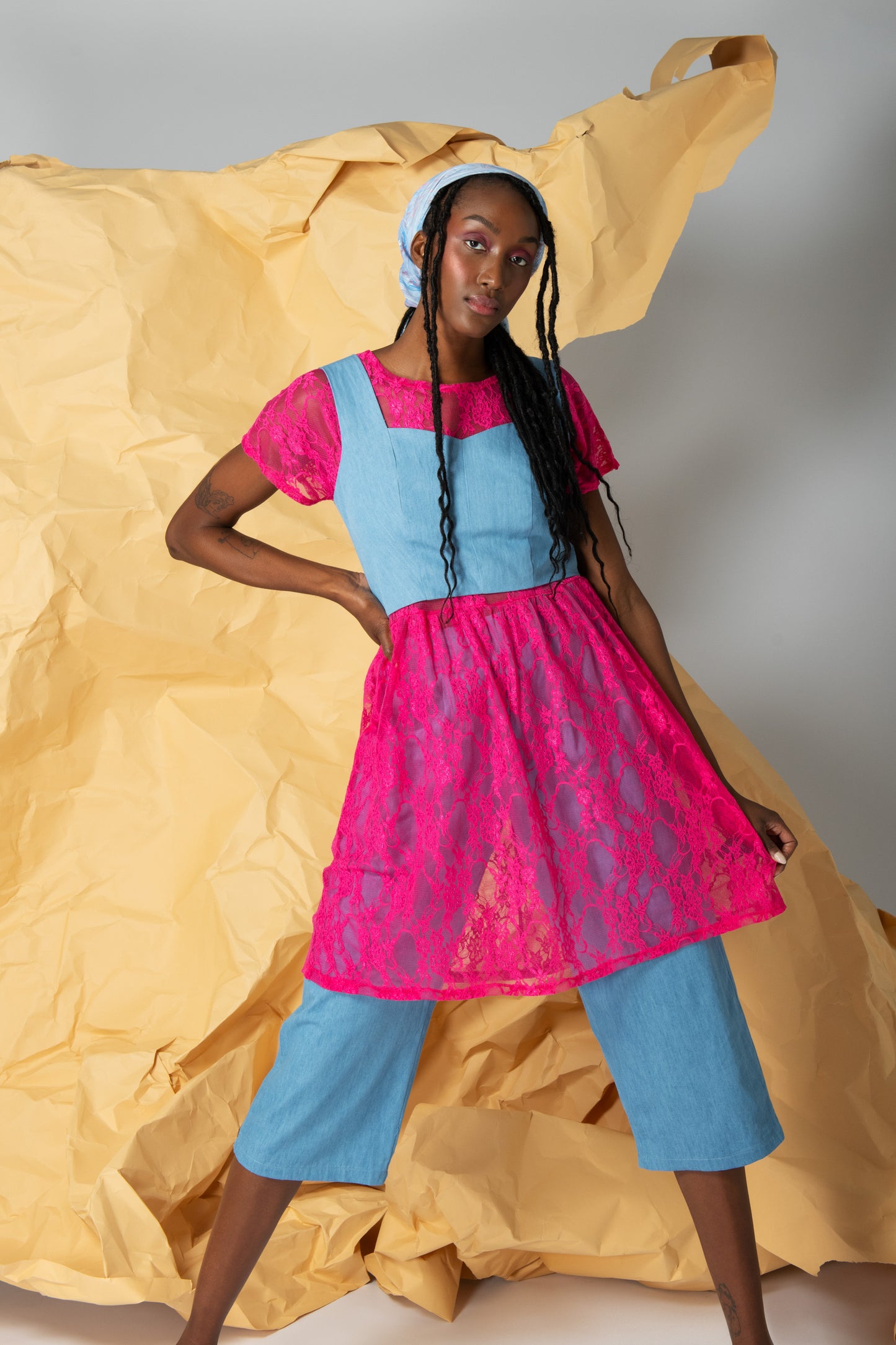 Loose-fitting dress Adikia