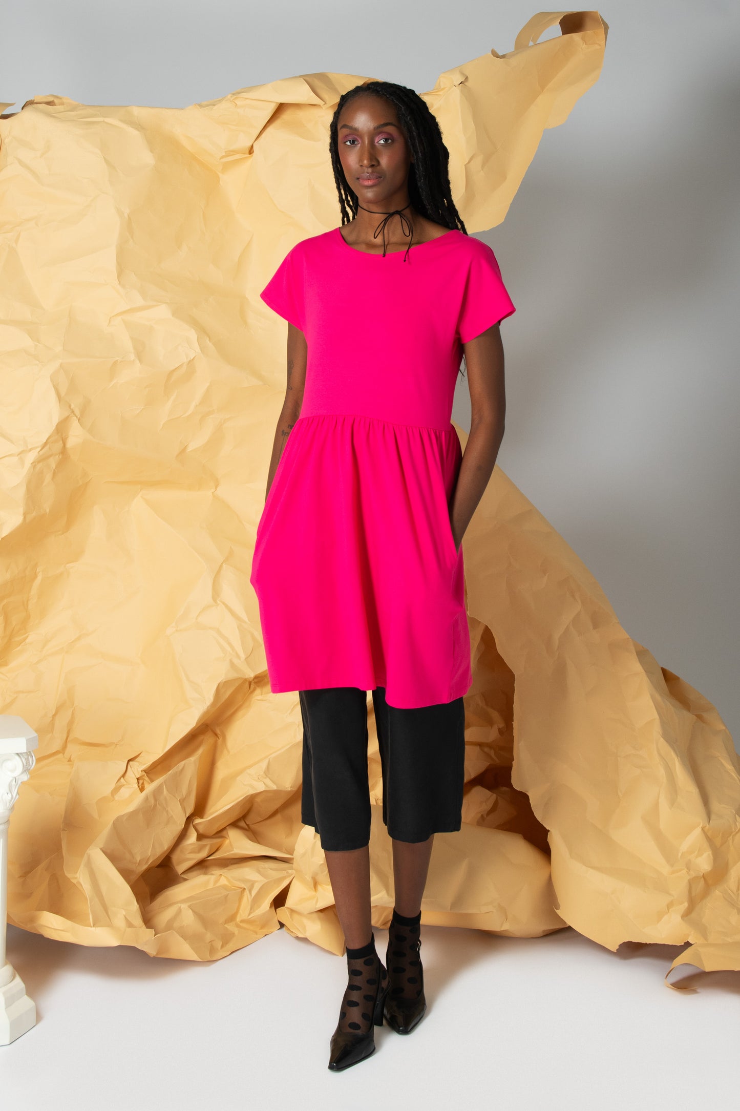 Loose-fitting dress Adikia