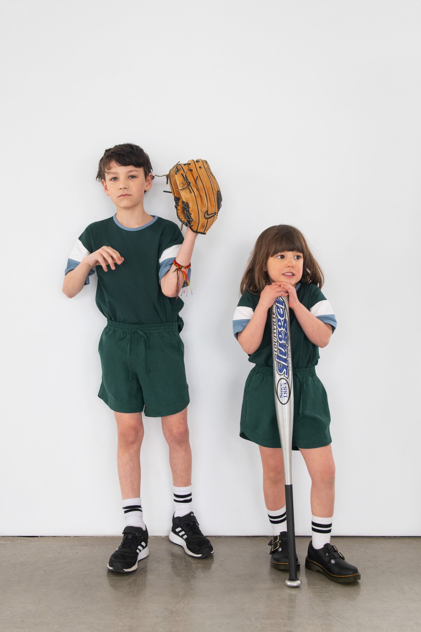Short vert évolutif pour enfants