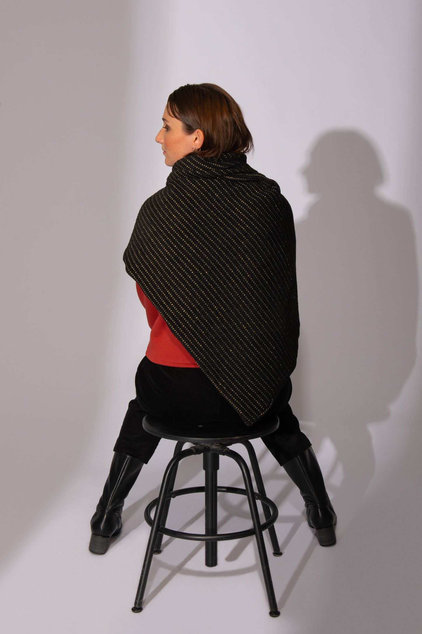 Foulard noir Fade Out
