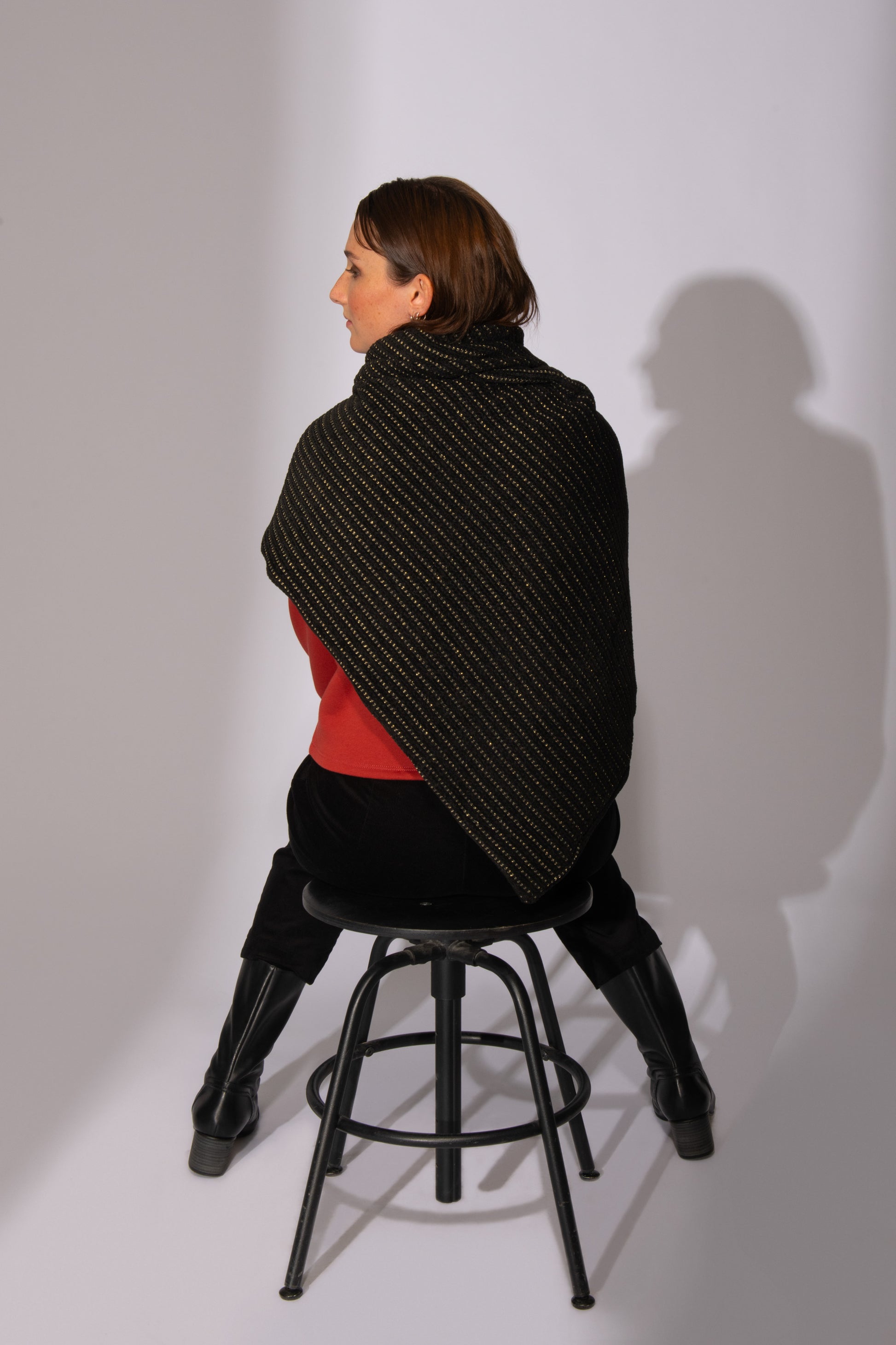 Foulard noir Fade Out