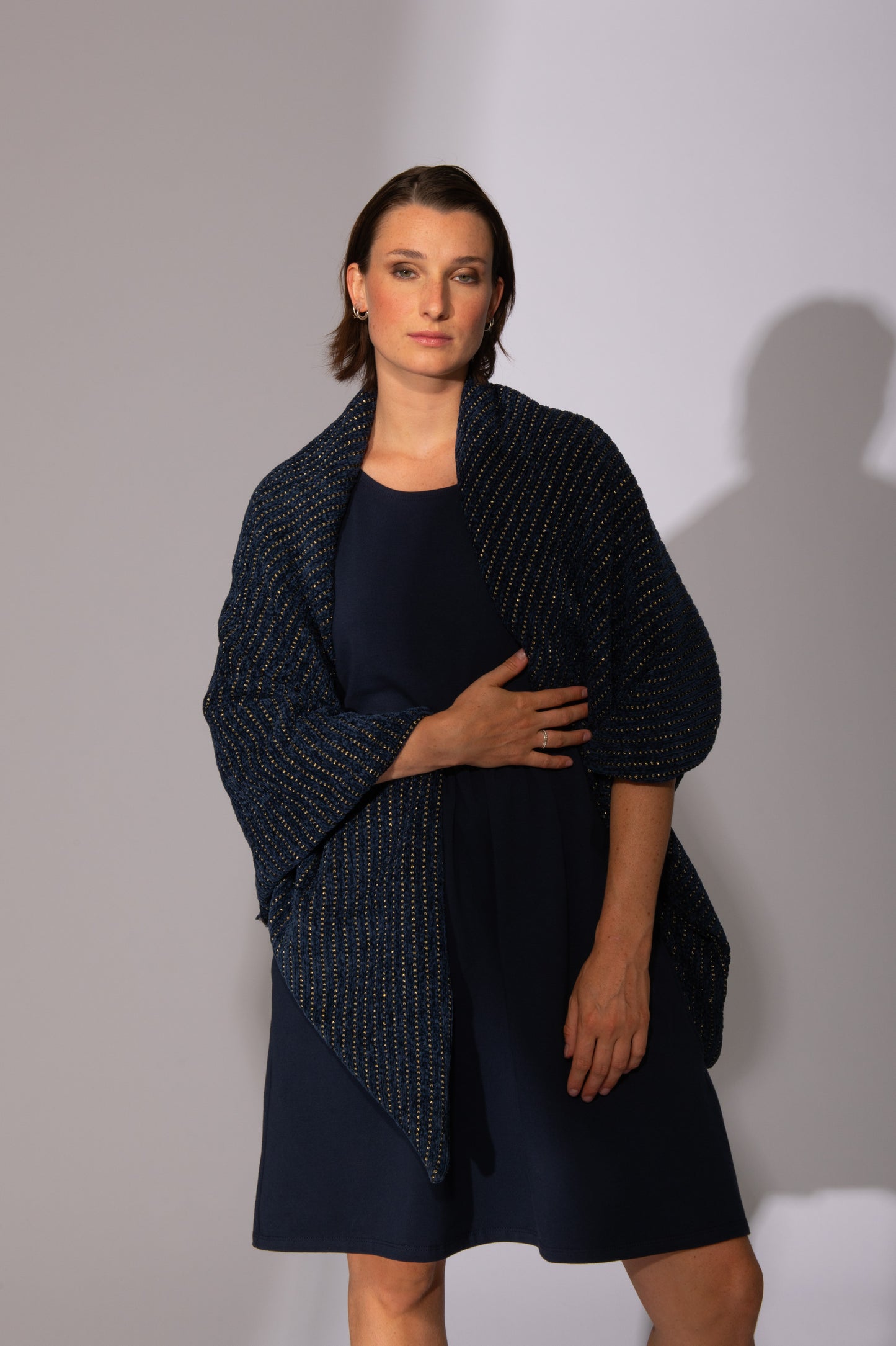 Foulard marine Fade Out