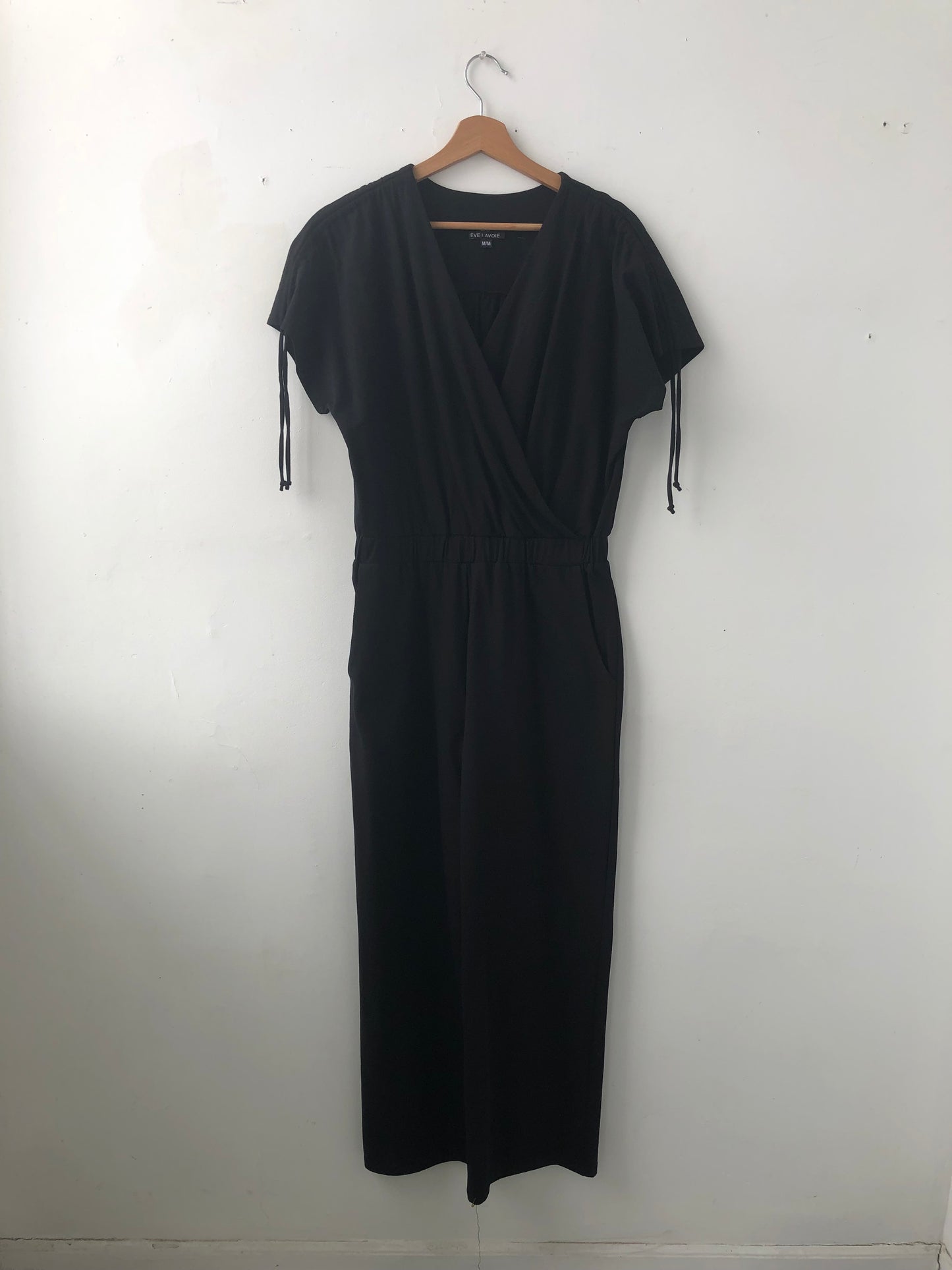 Combinaison noire en coton Last Night - Moyen/Medium