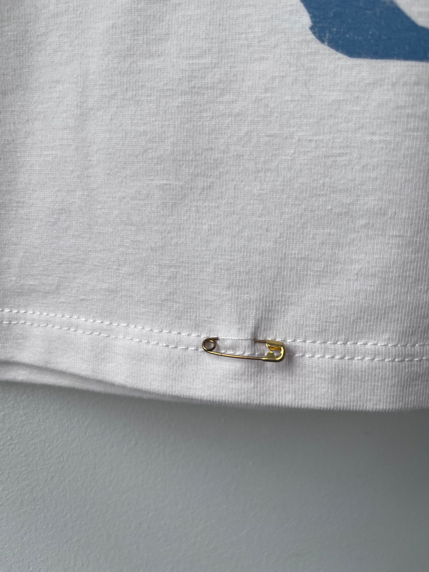 T-shirt imprimé blanc Isoète L DEFECT