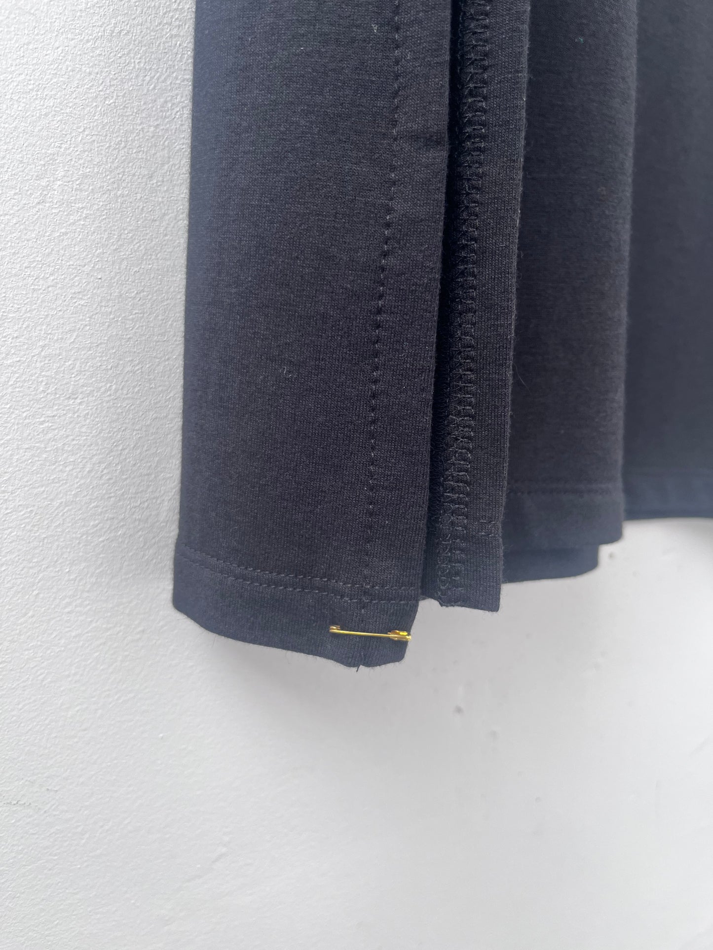 Robe/camisole longue noire Calla S DEFECT