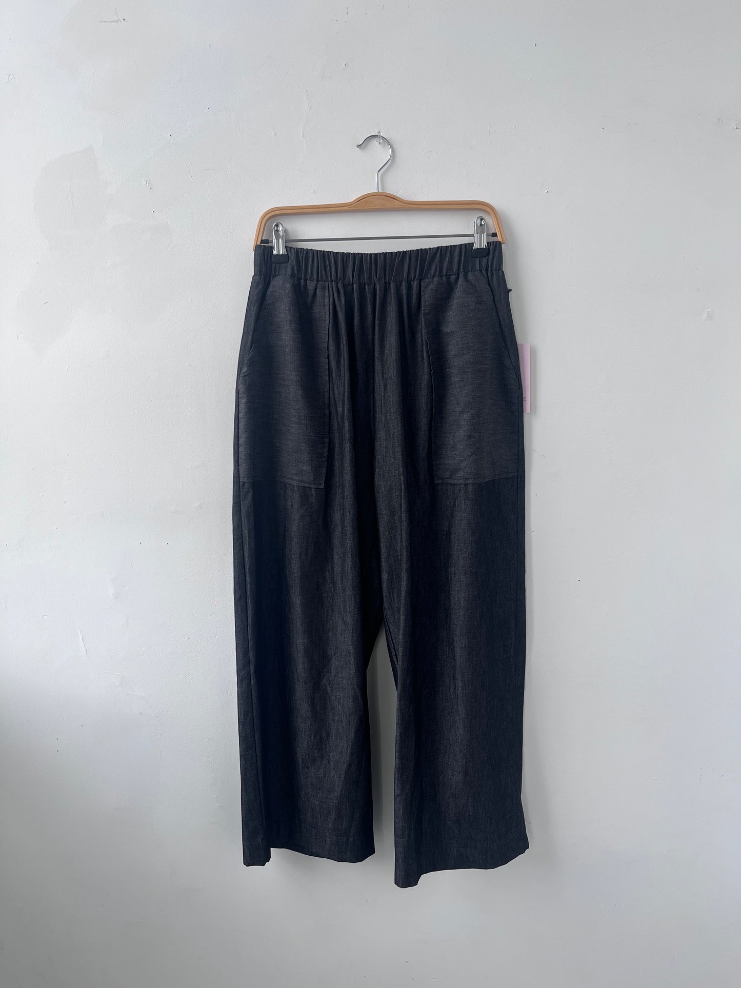 Pantalon tissé denim noir M DEFECT