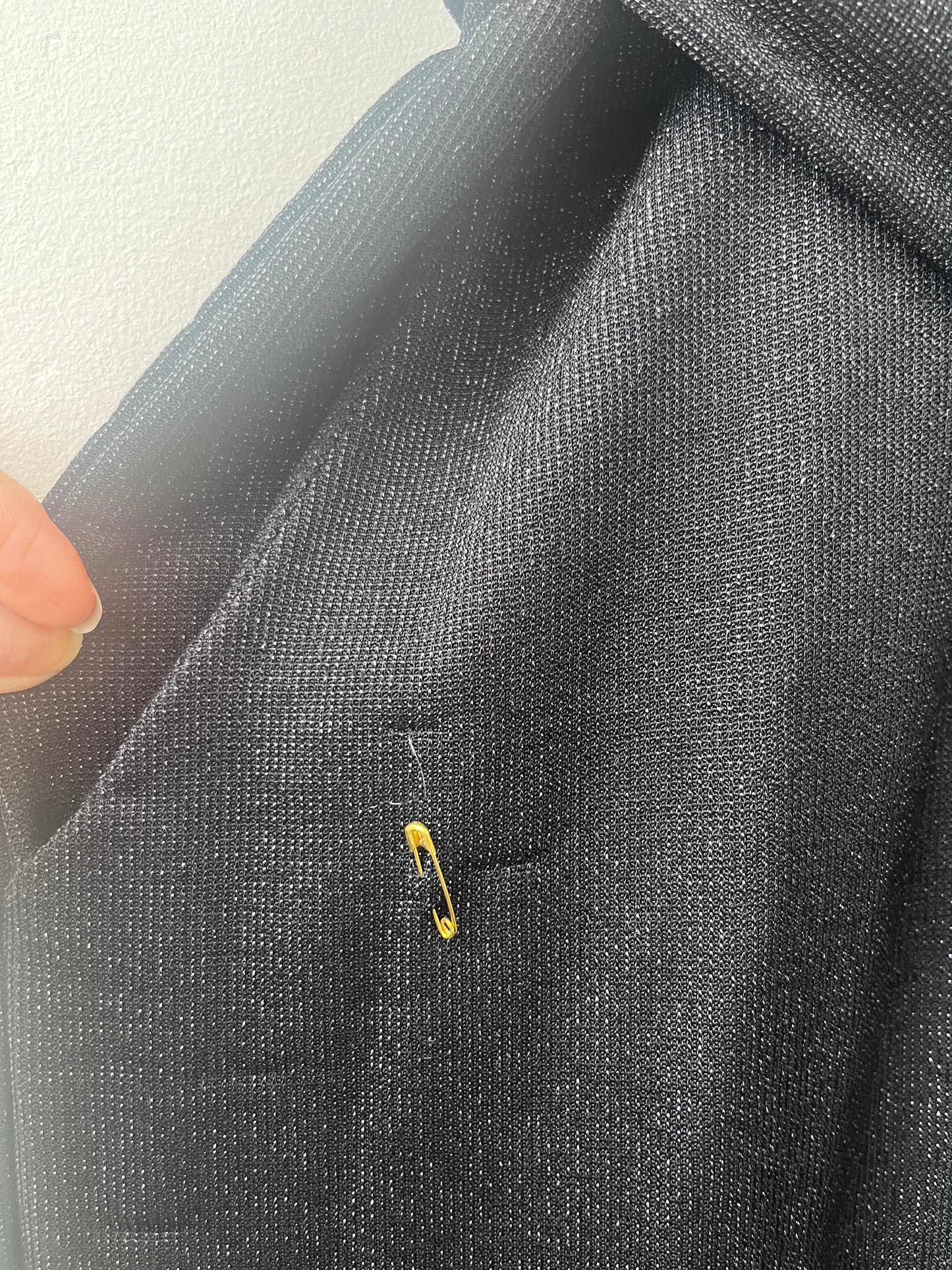 Combinaison Munro scintillant noir M DEFECT