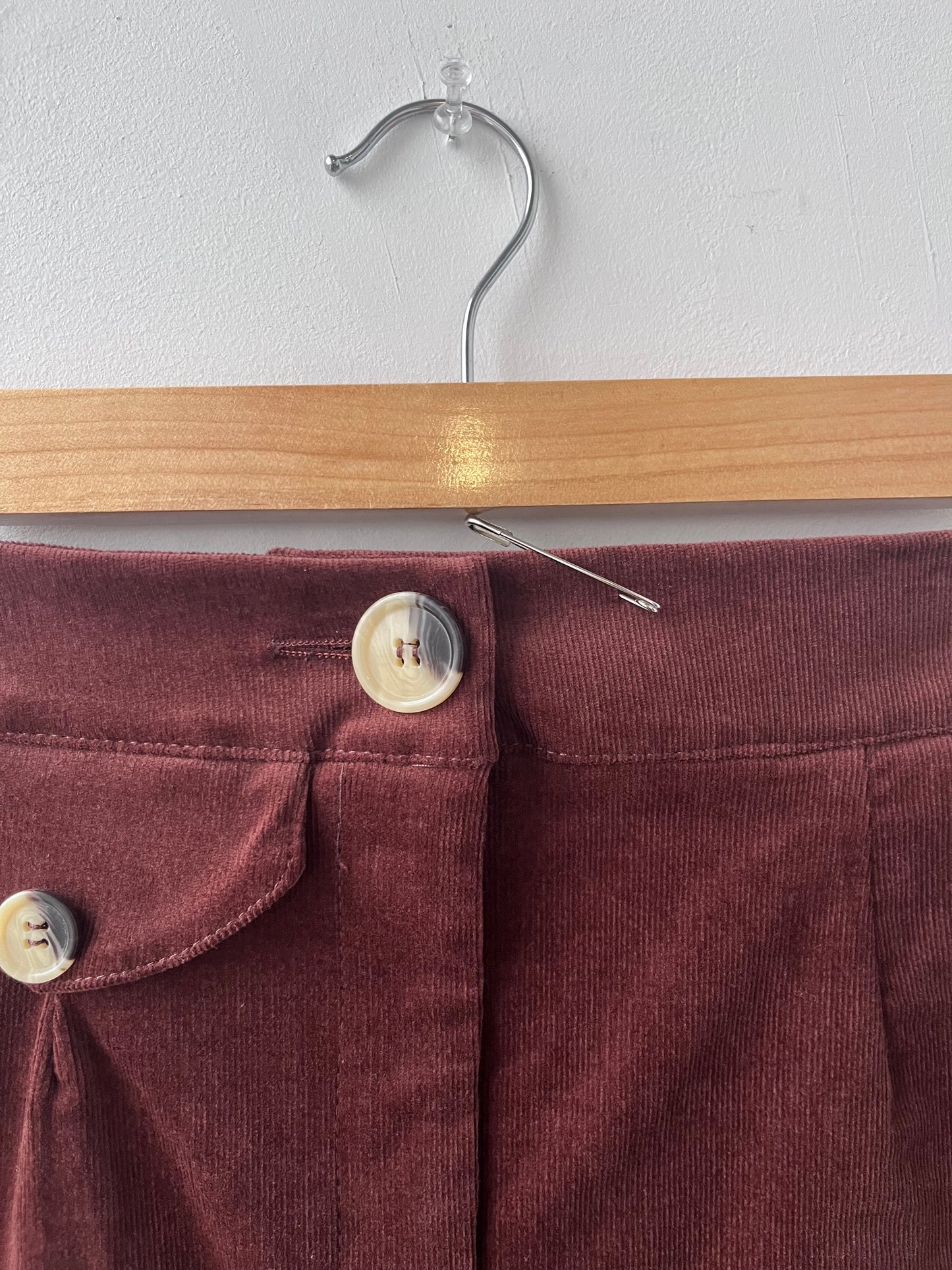 Mini jupe Leslie noisette M DEFECT