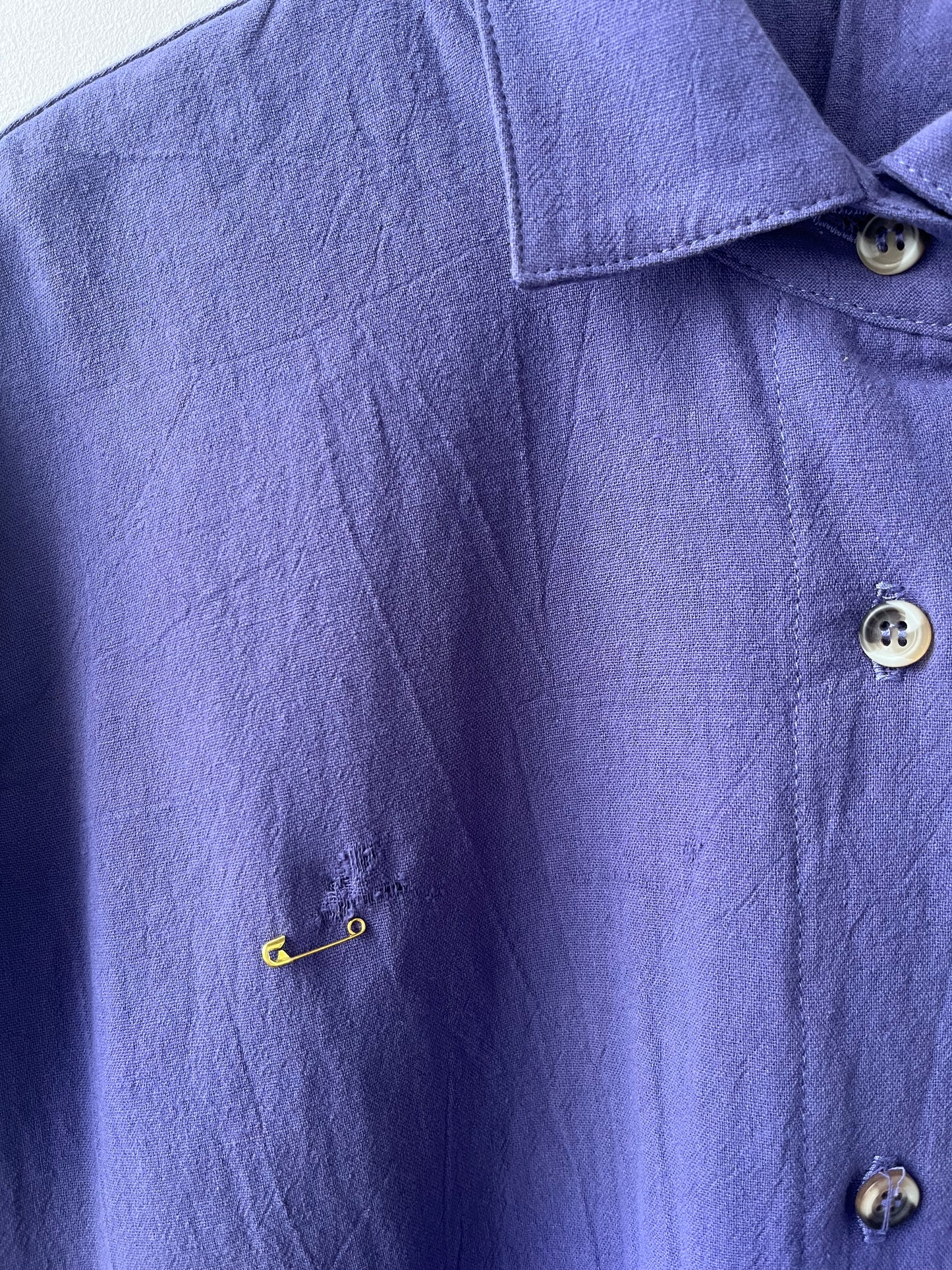 Robe chemisier Hope violet XL DEFECT