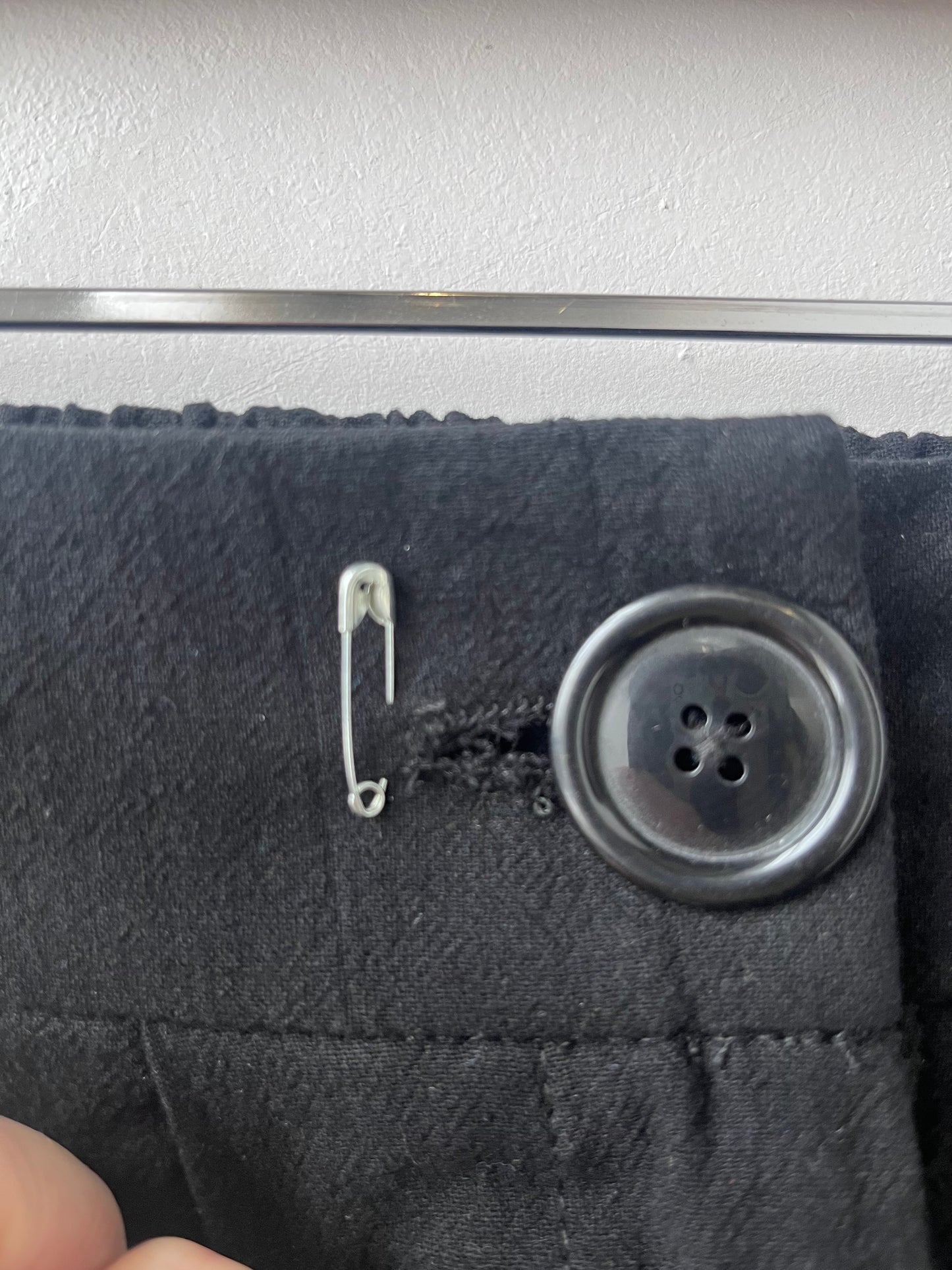 Short ample en coton Watson noir XS ÉCHANTILLON