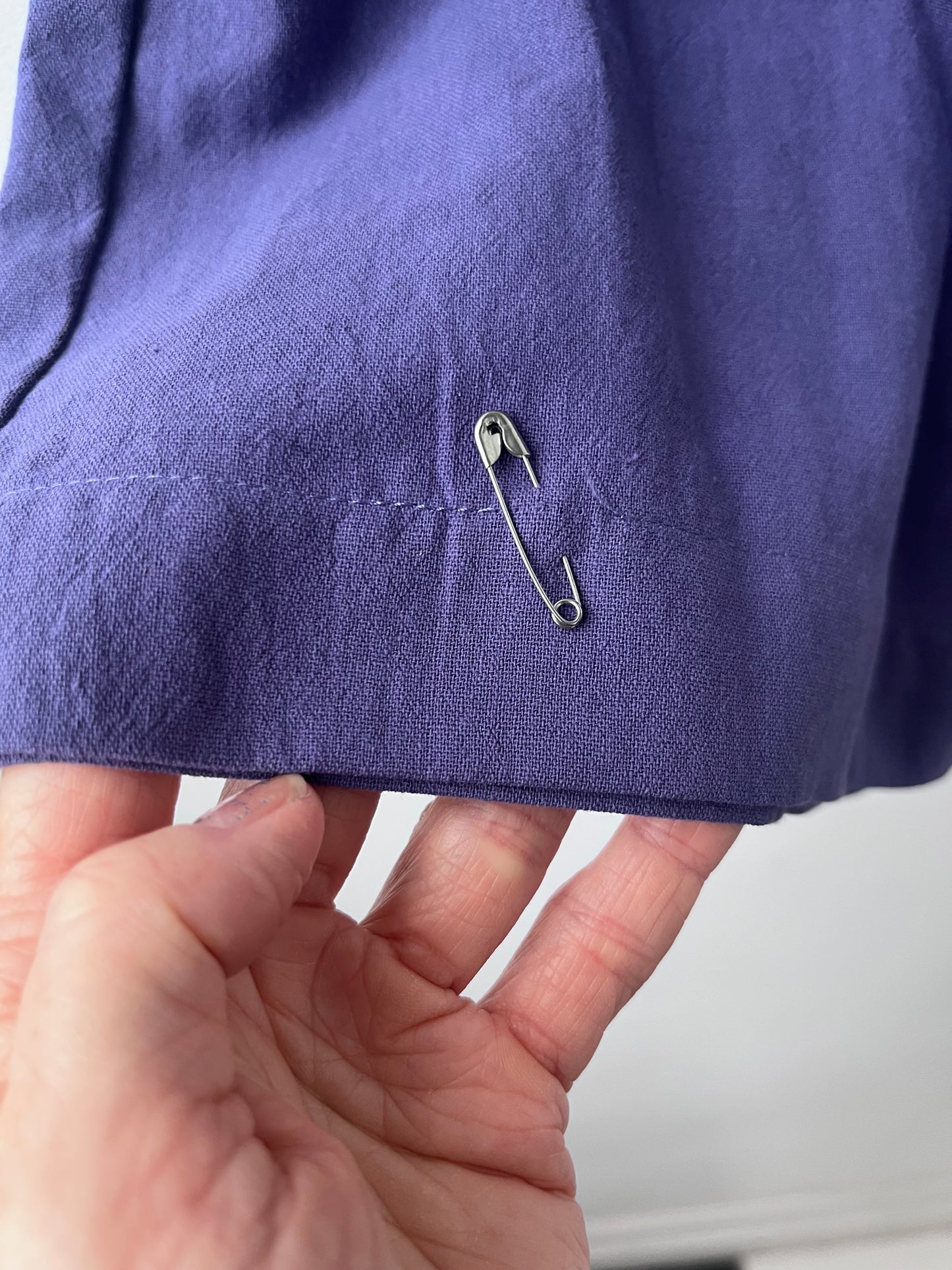 Short ample en coton Watson violet XL DEFECT