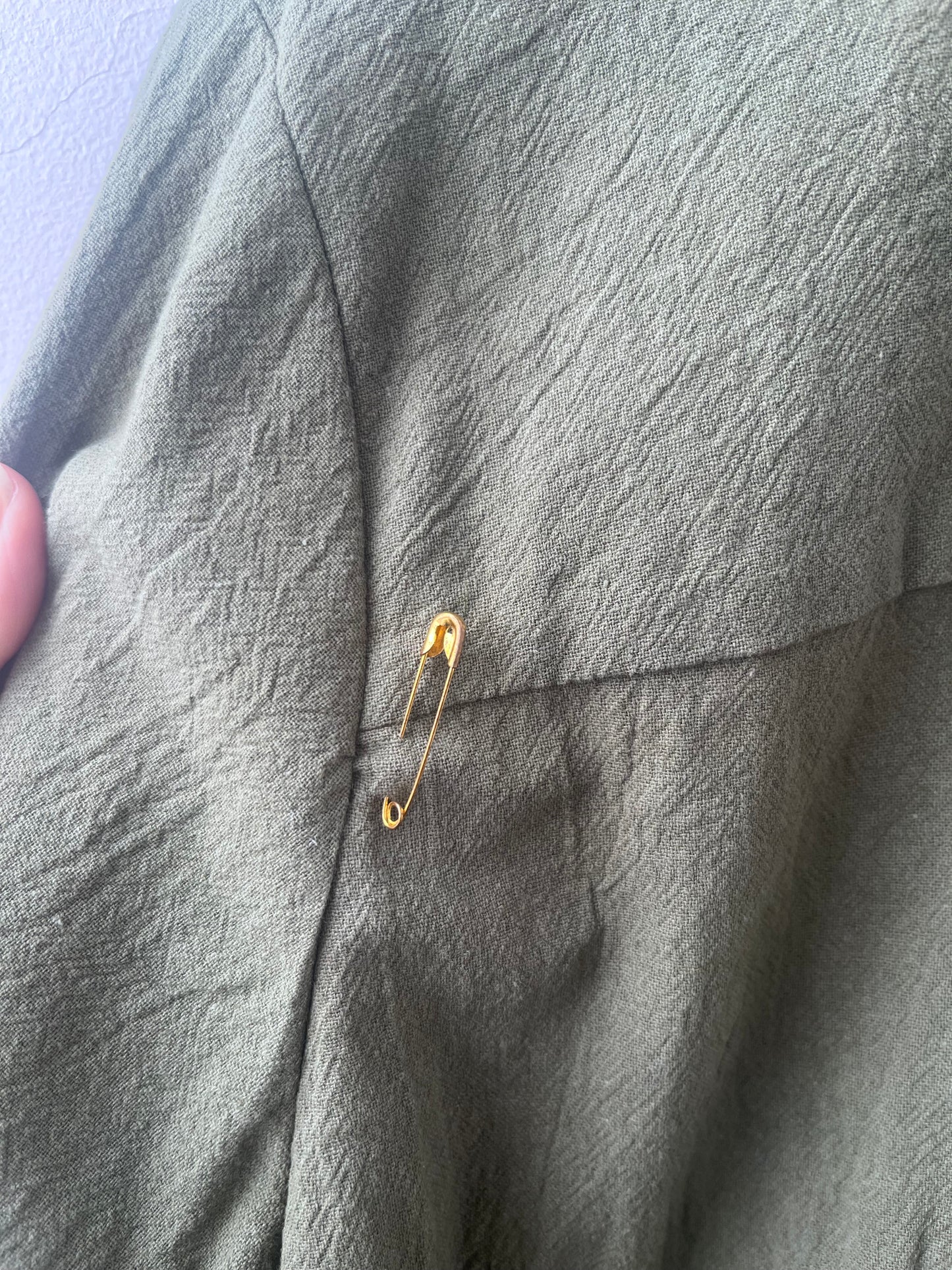 Robe chemisier Hope olive XL DEFECT