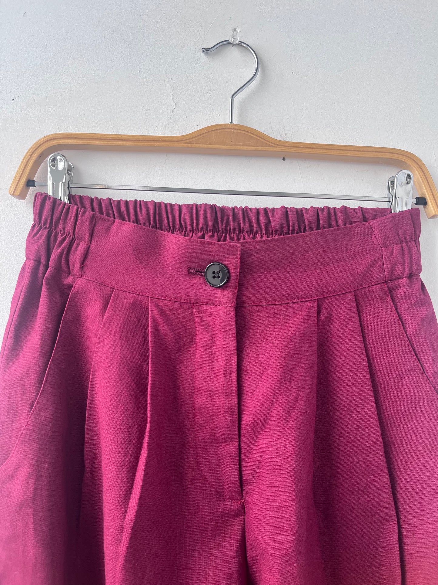 Pantalons tissé Tanaisie bordeaux XS ÉCHANTILLON