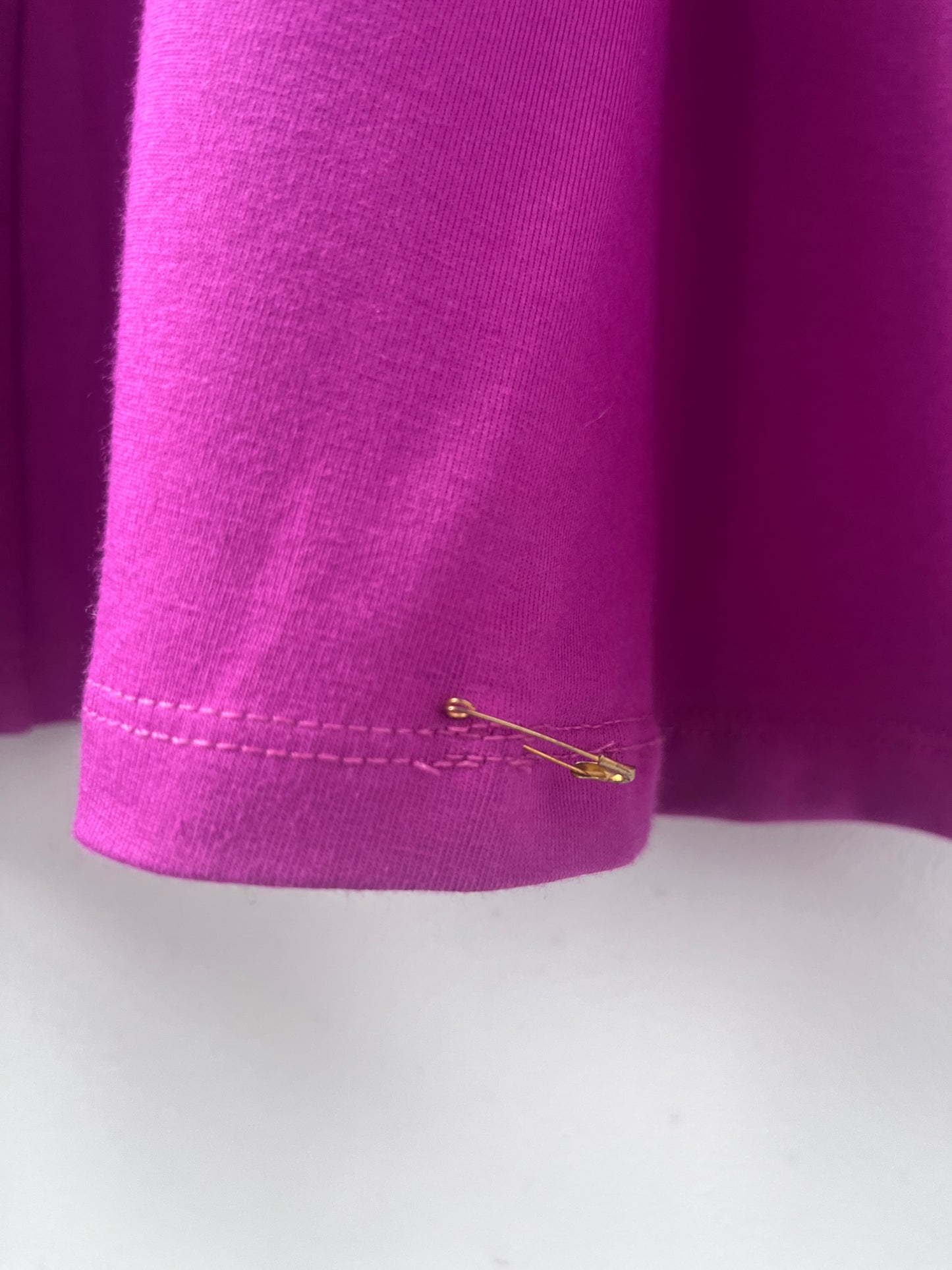 Robe Tulipe fuchsia M DEFECT