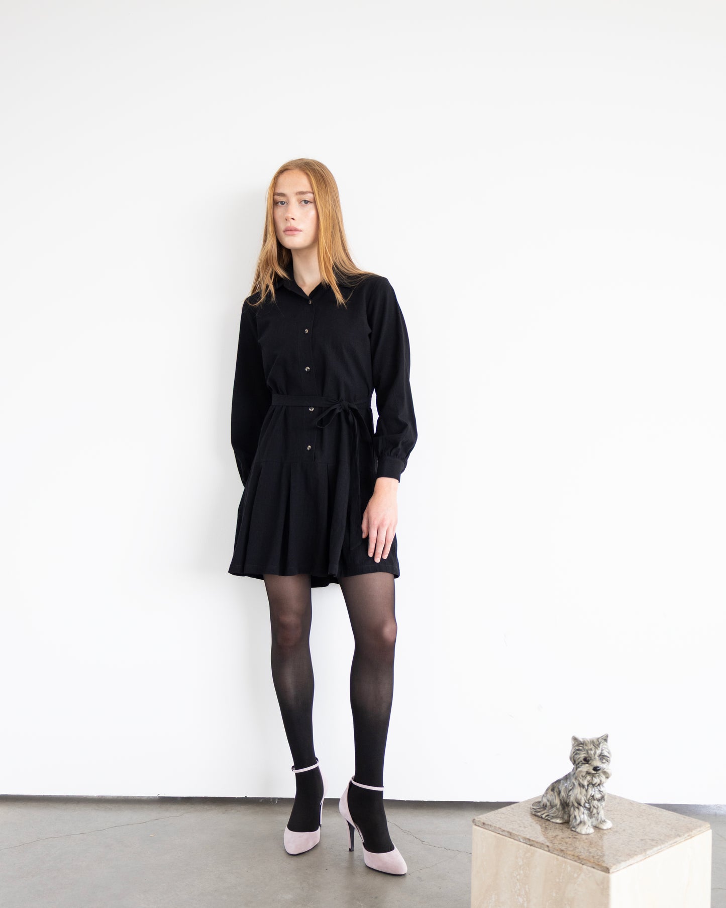 Robe chemisier Hope noire