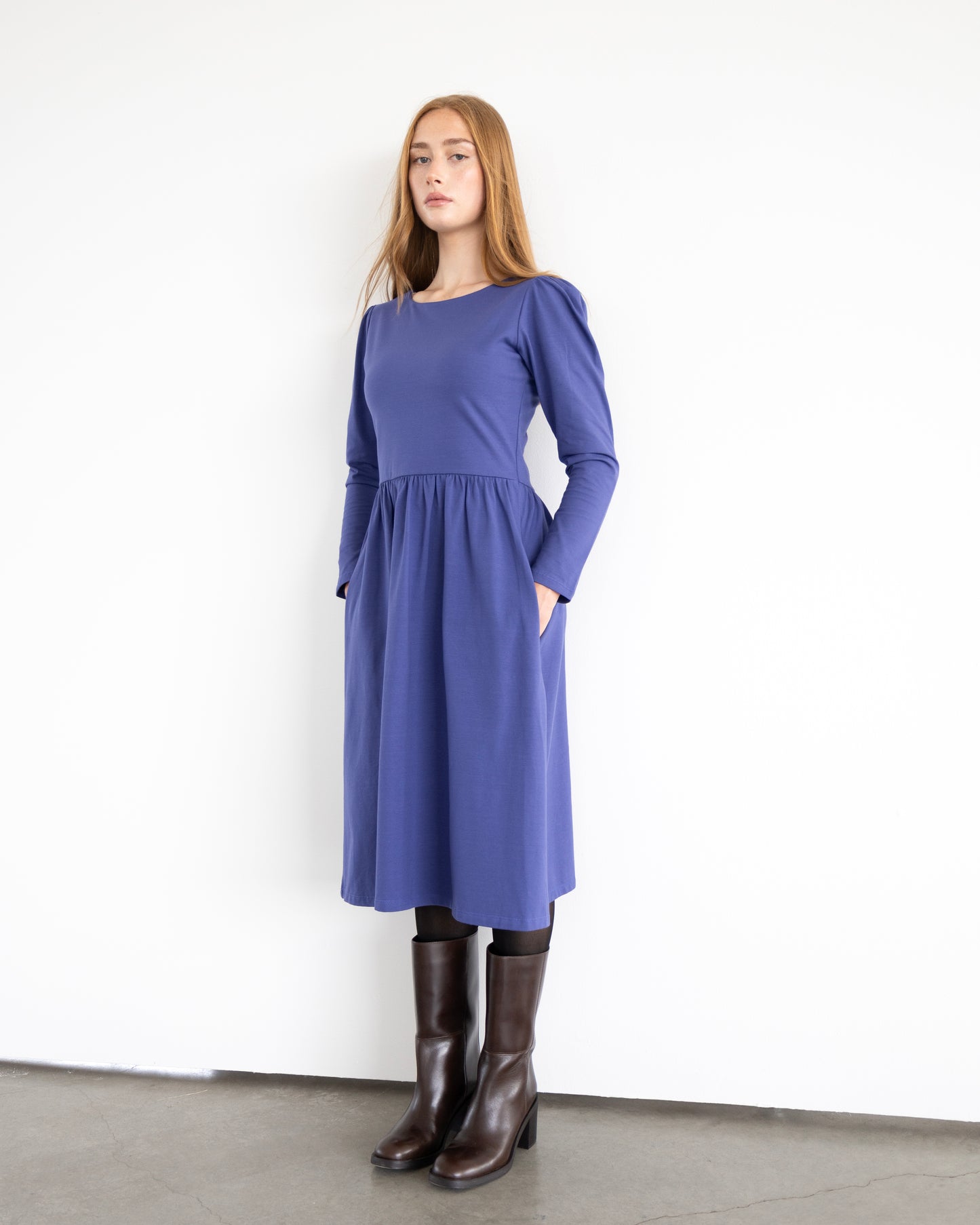 Robe réversible Kennedy violet