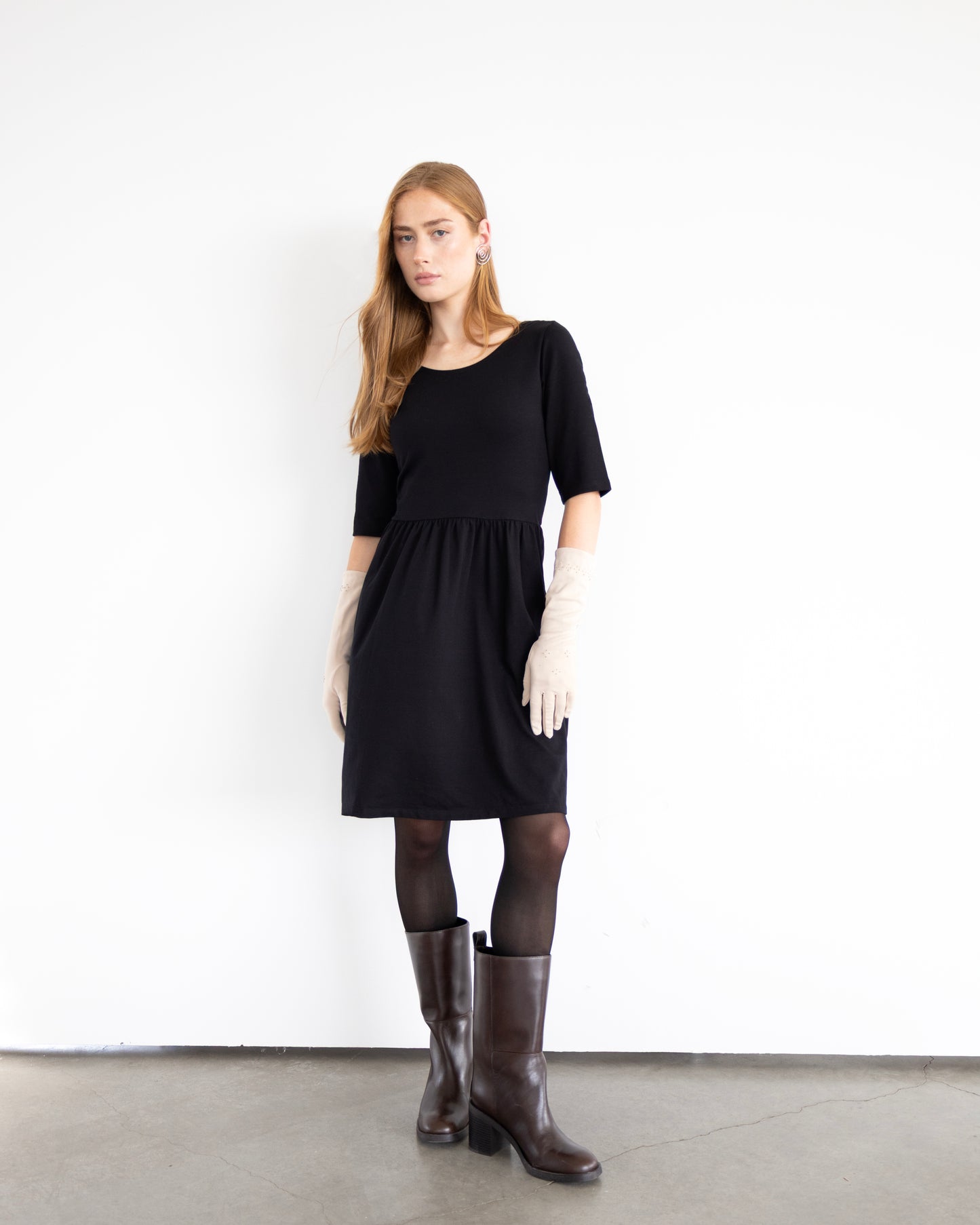 Robe Ample Smith noire