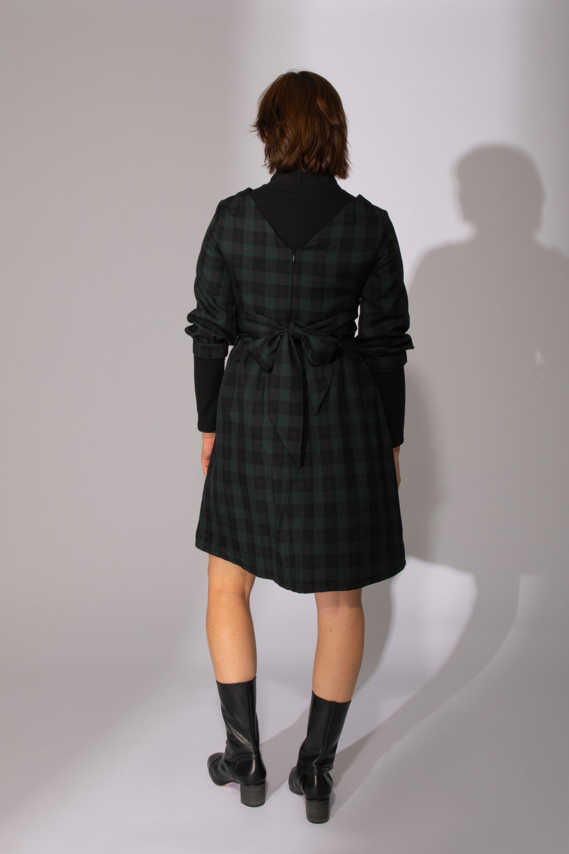 Robe tissée tartan carreaux Do You Realize