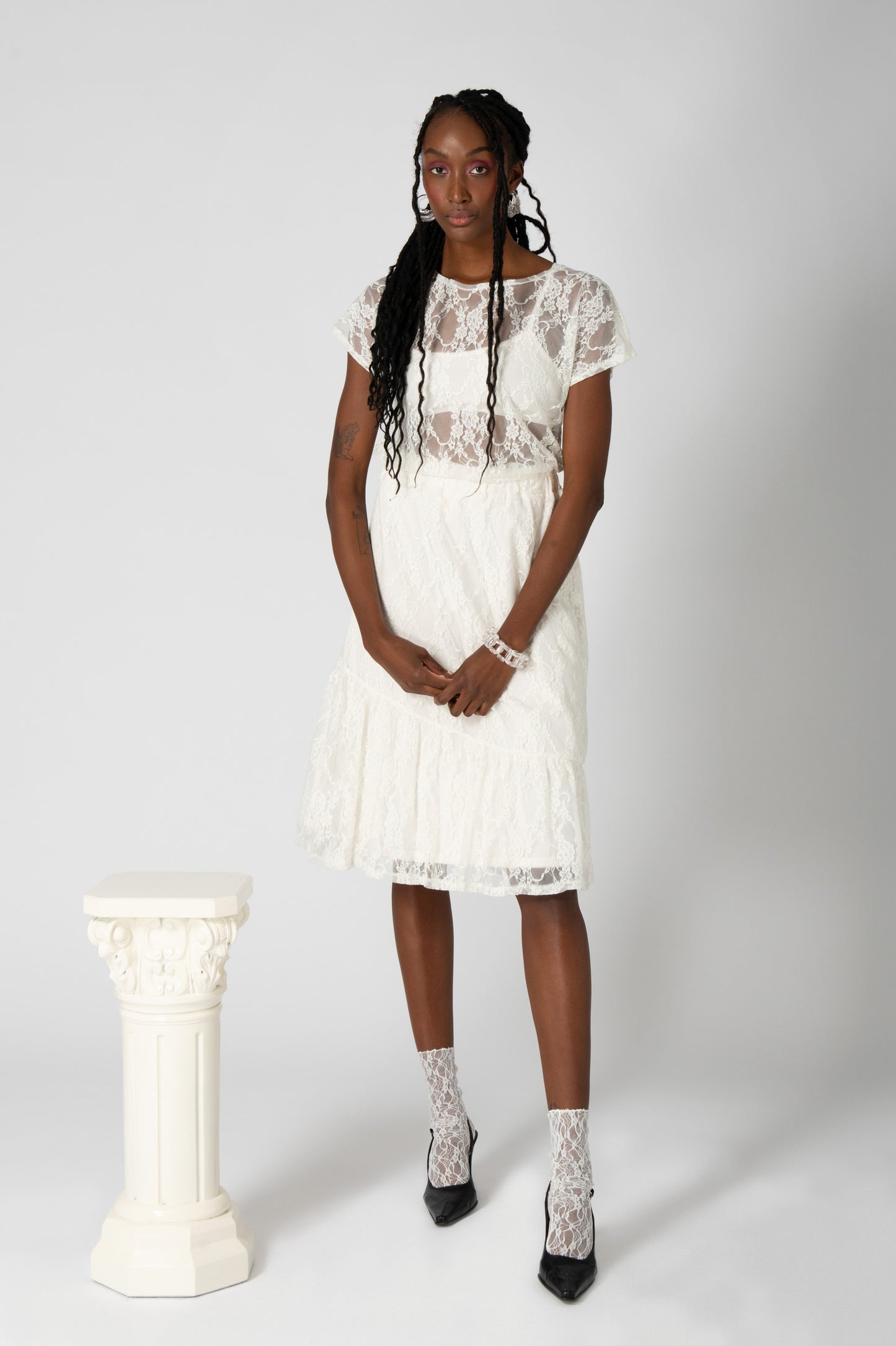 T-shirt Thémis (Dentelle) (soldes)