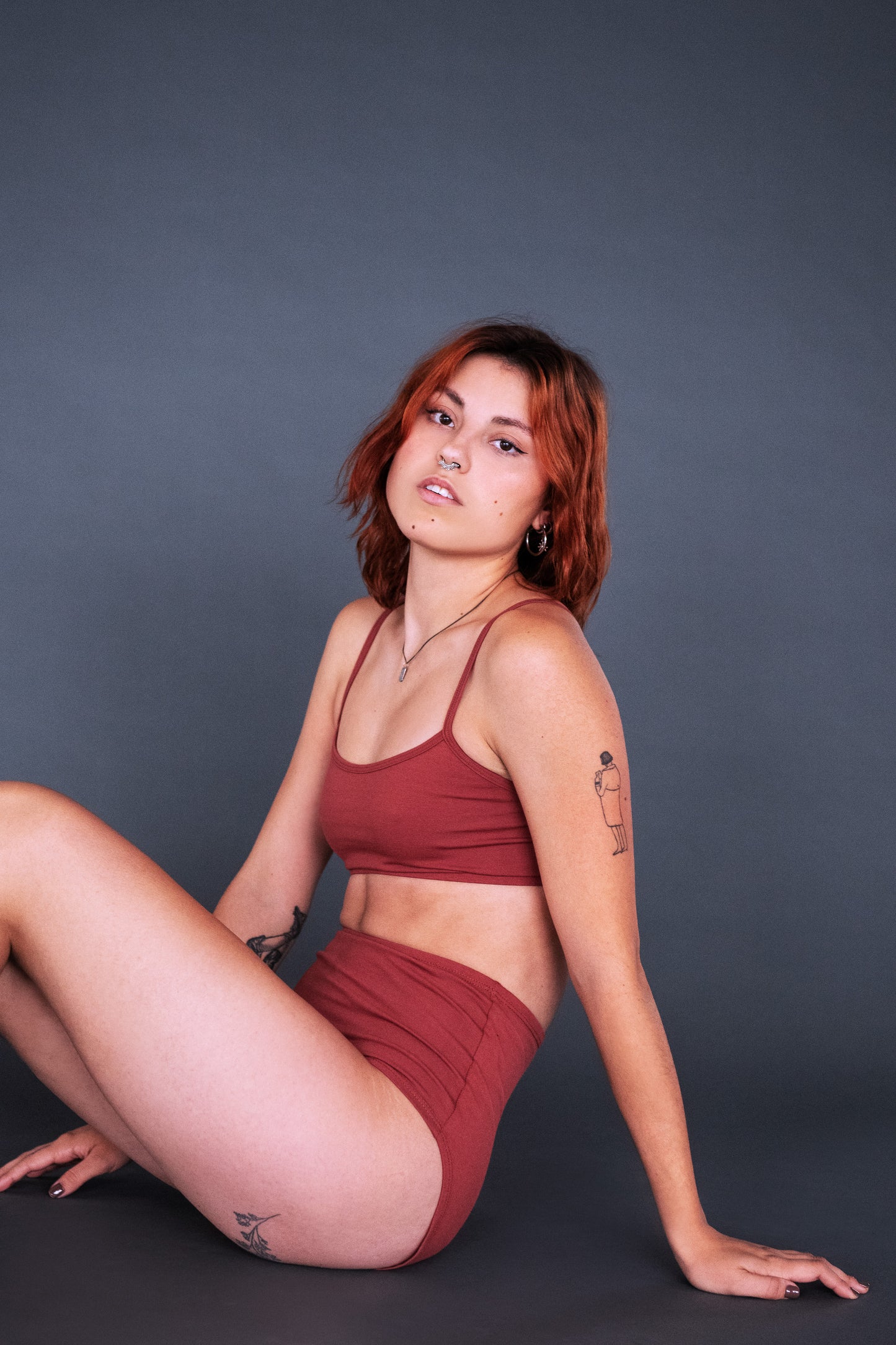 Bralette bretelles spaghetti