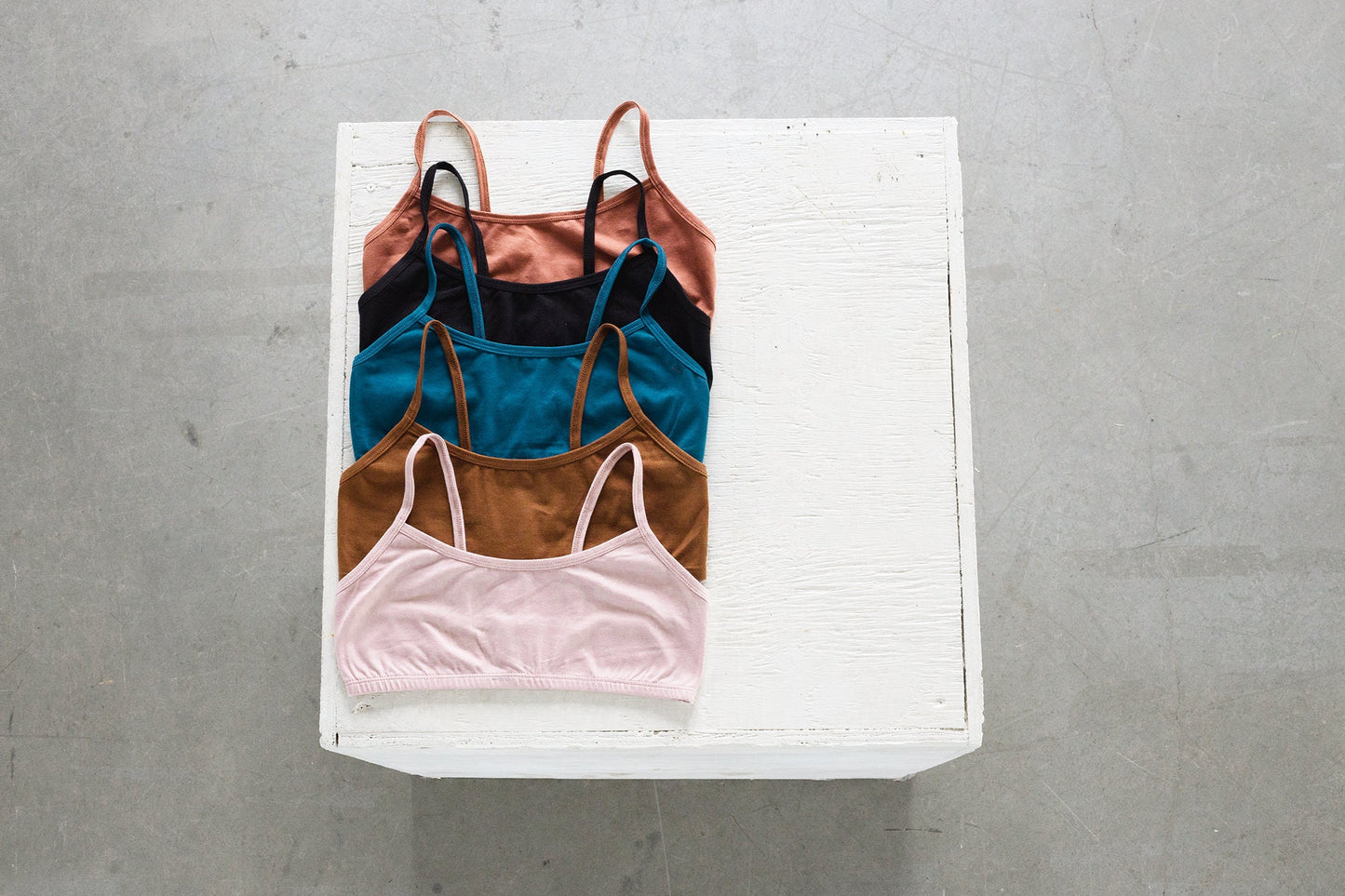 Bralette bretelles spaghetti