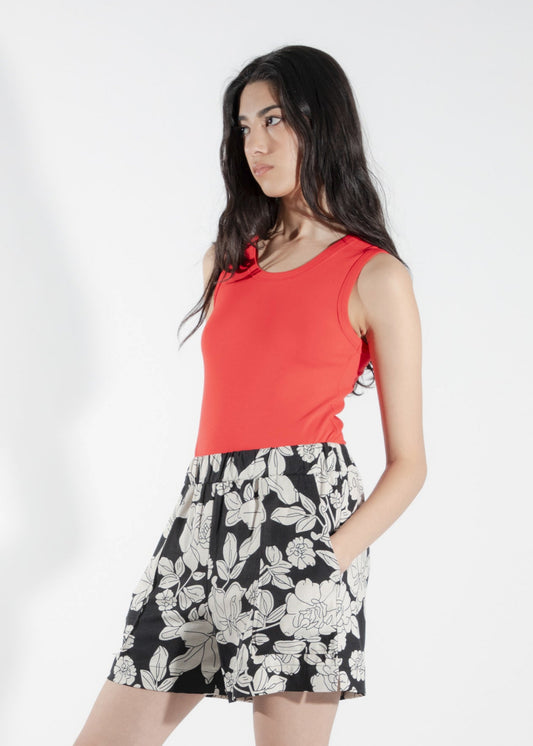Camisole rouge Rubanier