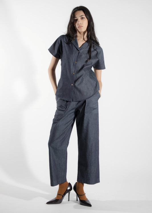 Pantalon tissé denim Alisme
