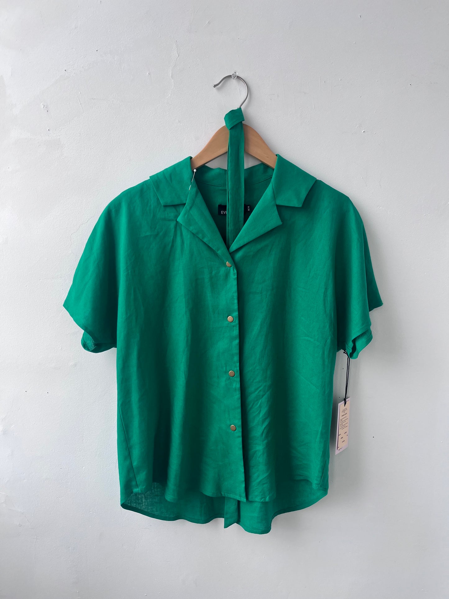Chemise verte Élodée M DEFECT