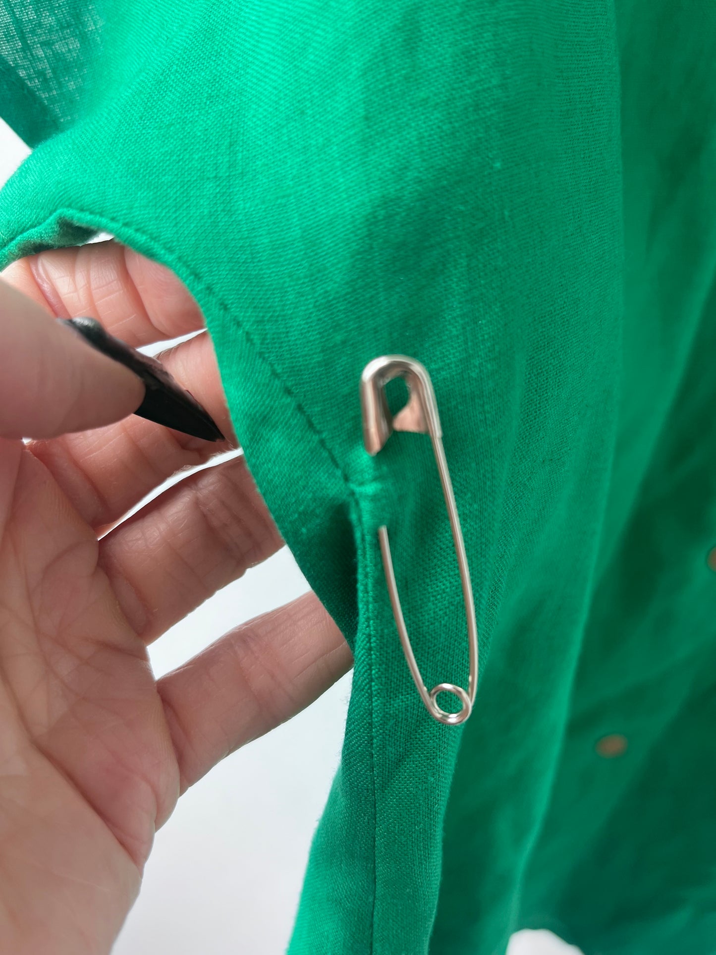 Chemise verte Élodée M DEFECT