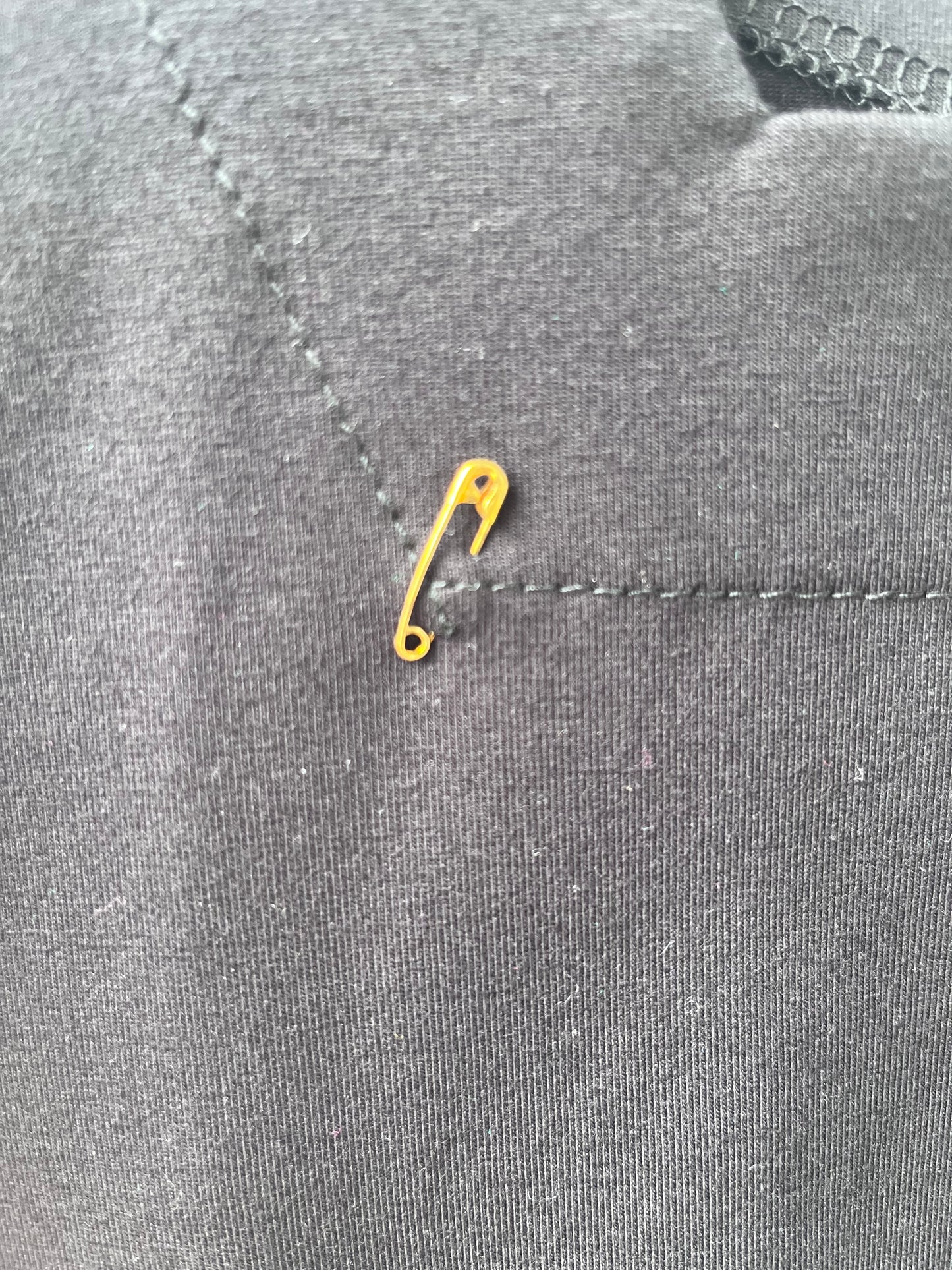 T-shirt imprimé noire Isoète XL DEFECT