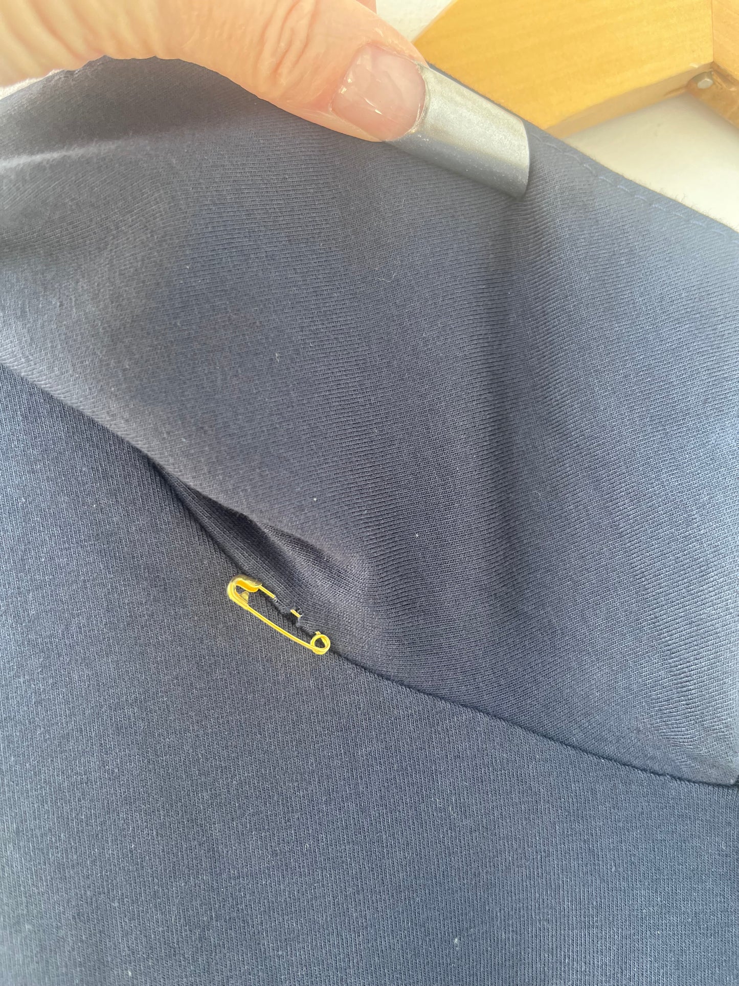 Robe soleil marine Lobélie L DEFECT