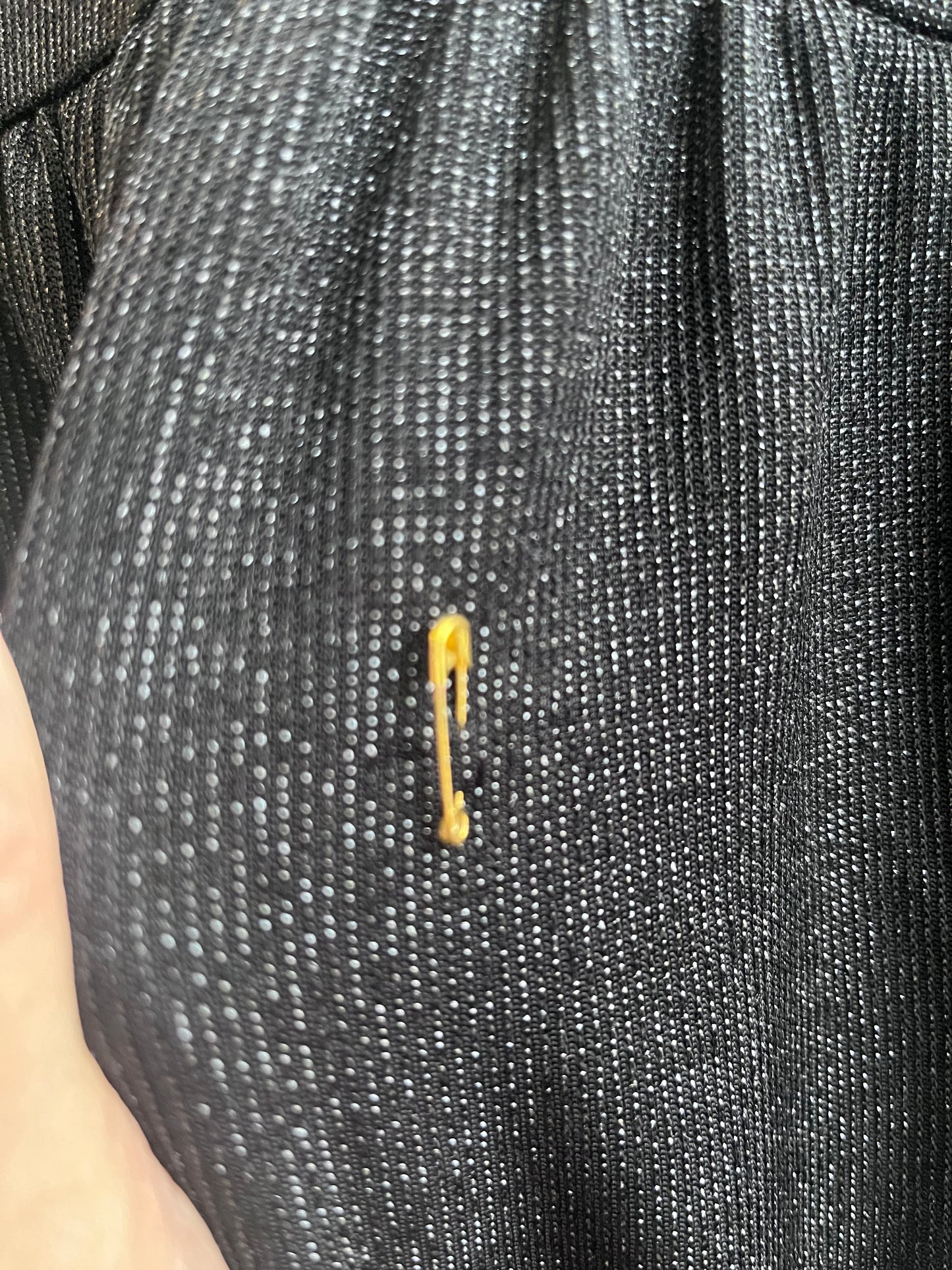 Combinaison Munro scintillant noir M DEFECT