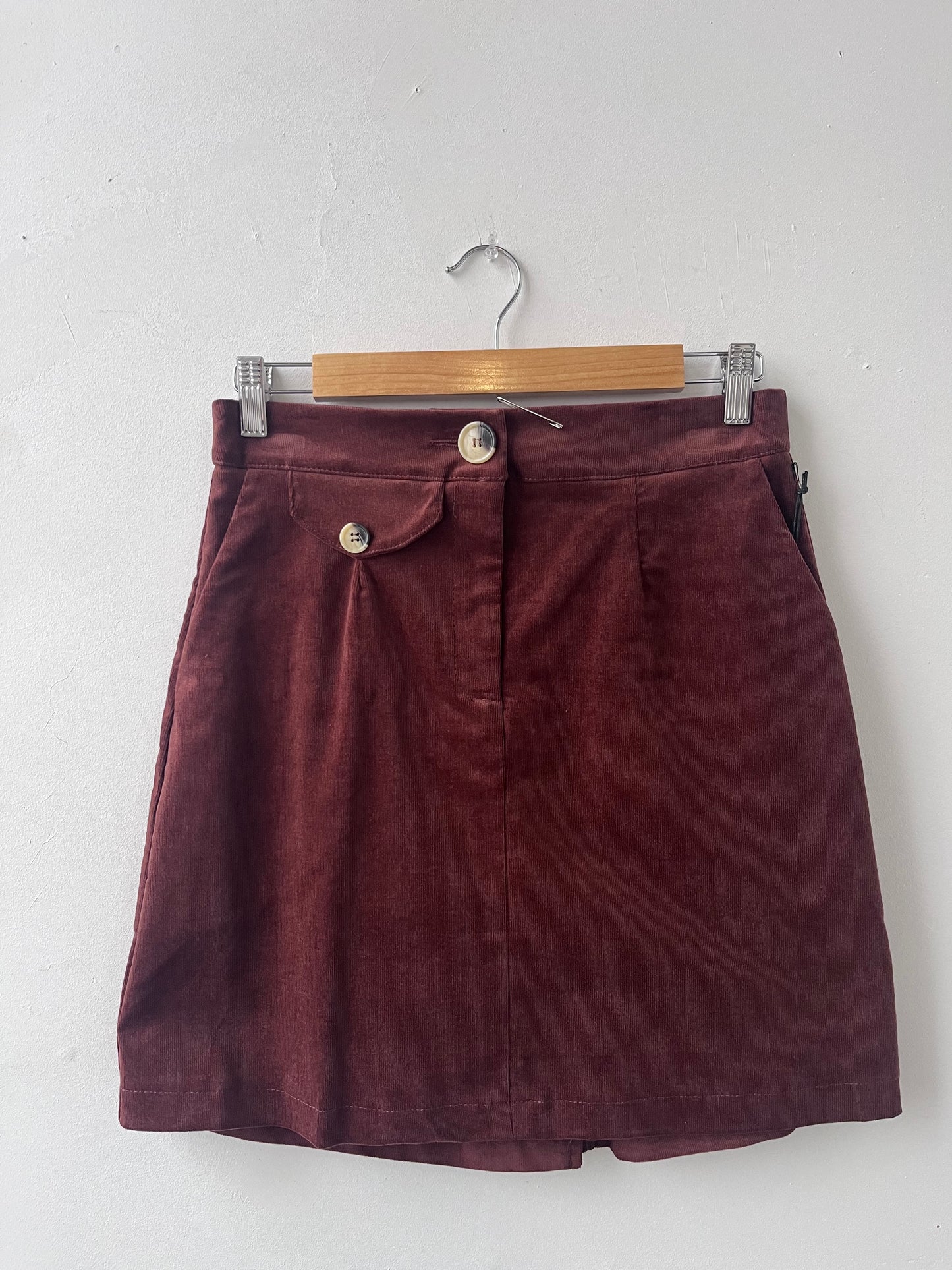 Mini jupe Leslie noisette M DEFECT