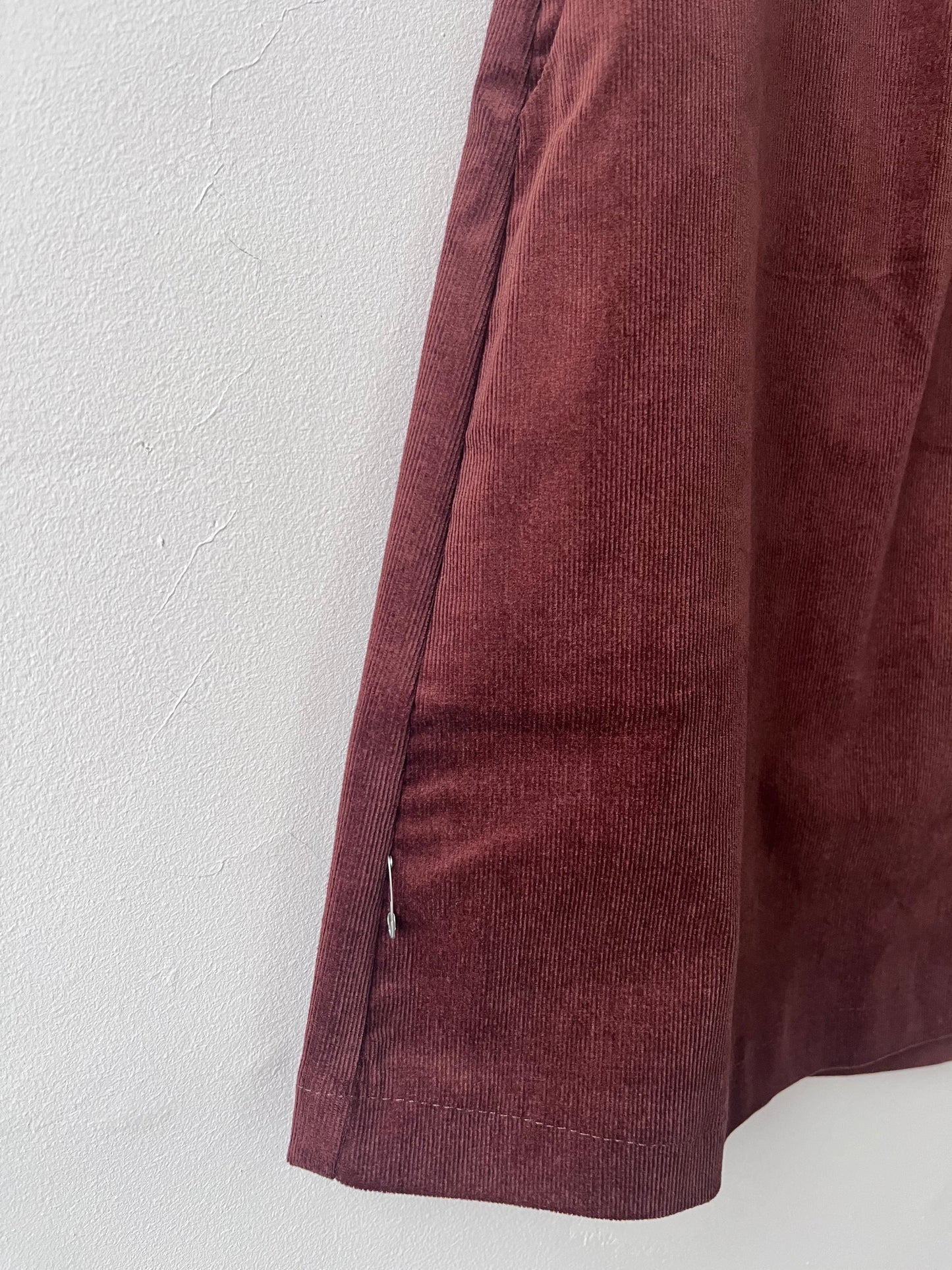 Mini jupe Leslie noisette L DEFECT