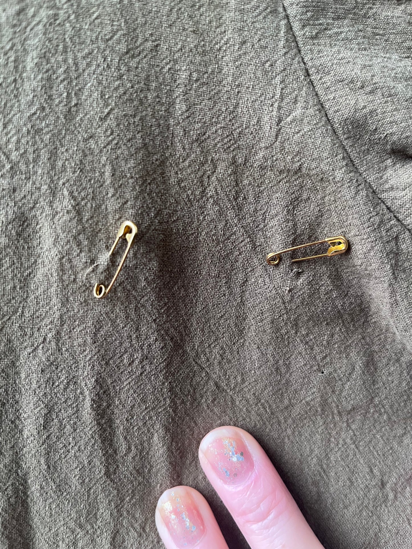 Robe chemisier Hope olive M DEFECT