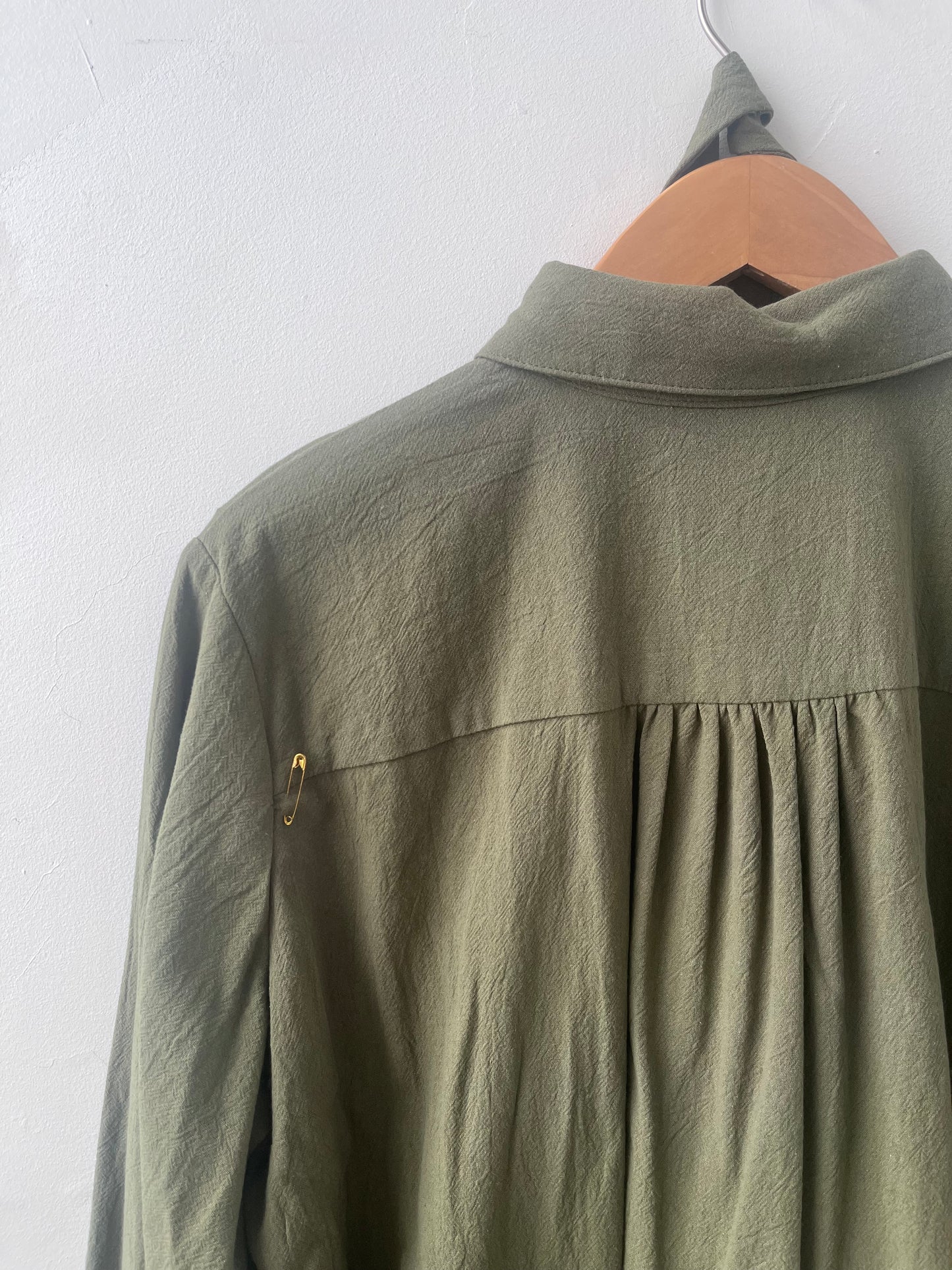 Robe chemisier Hope olive XL DEFECT