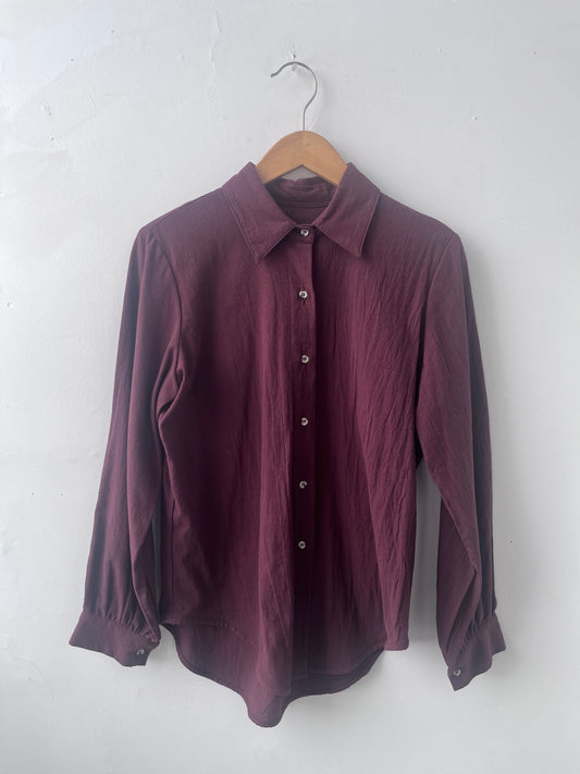 Chemise Blair bourgogne M ÉCHANTILLON