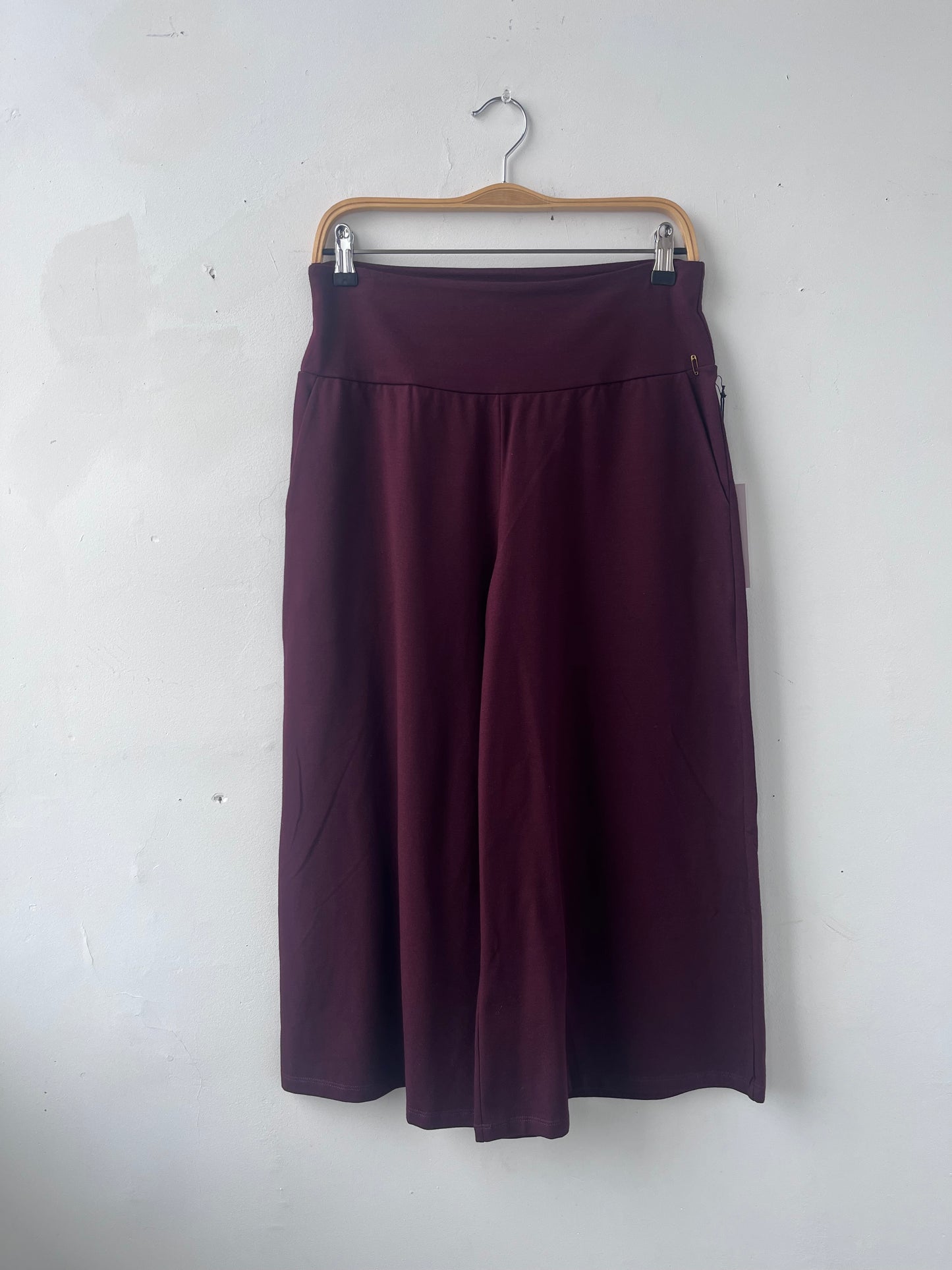Pantalon en coton Trille bourgogne M DEFECT