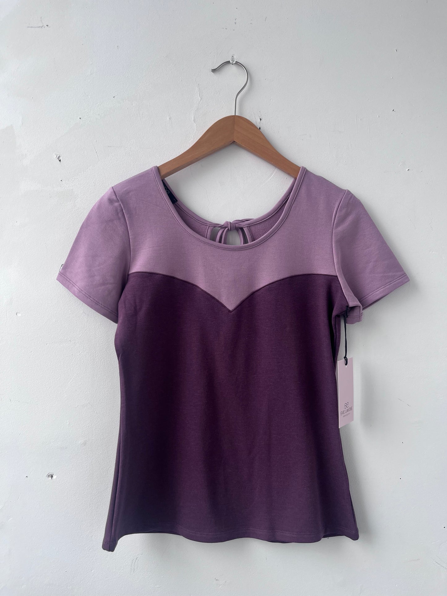 Haut Gentiane raisin/lilas S DEFECT