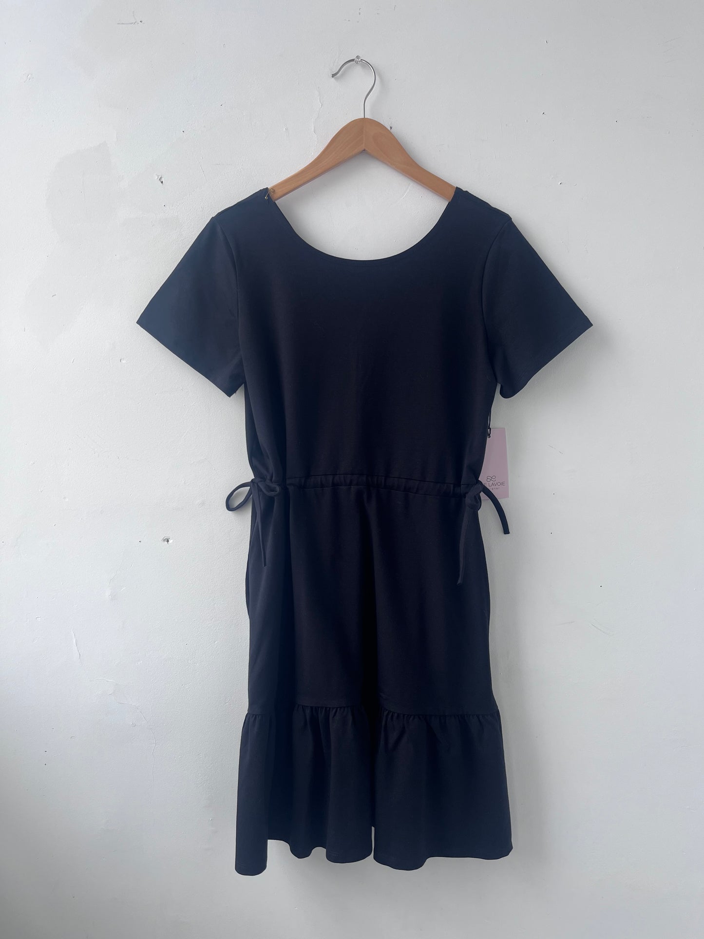 Robe ample Épervière noir S DEFECT