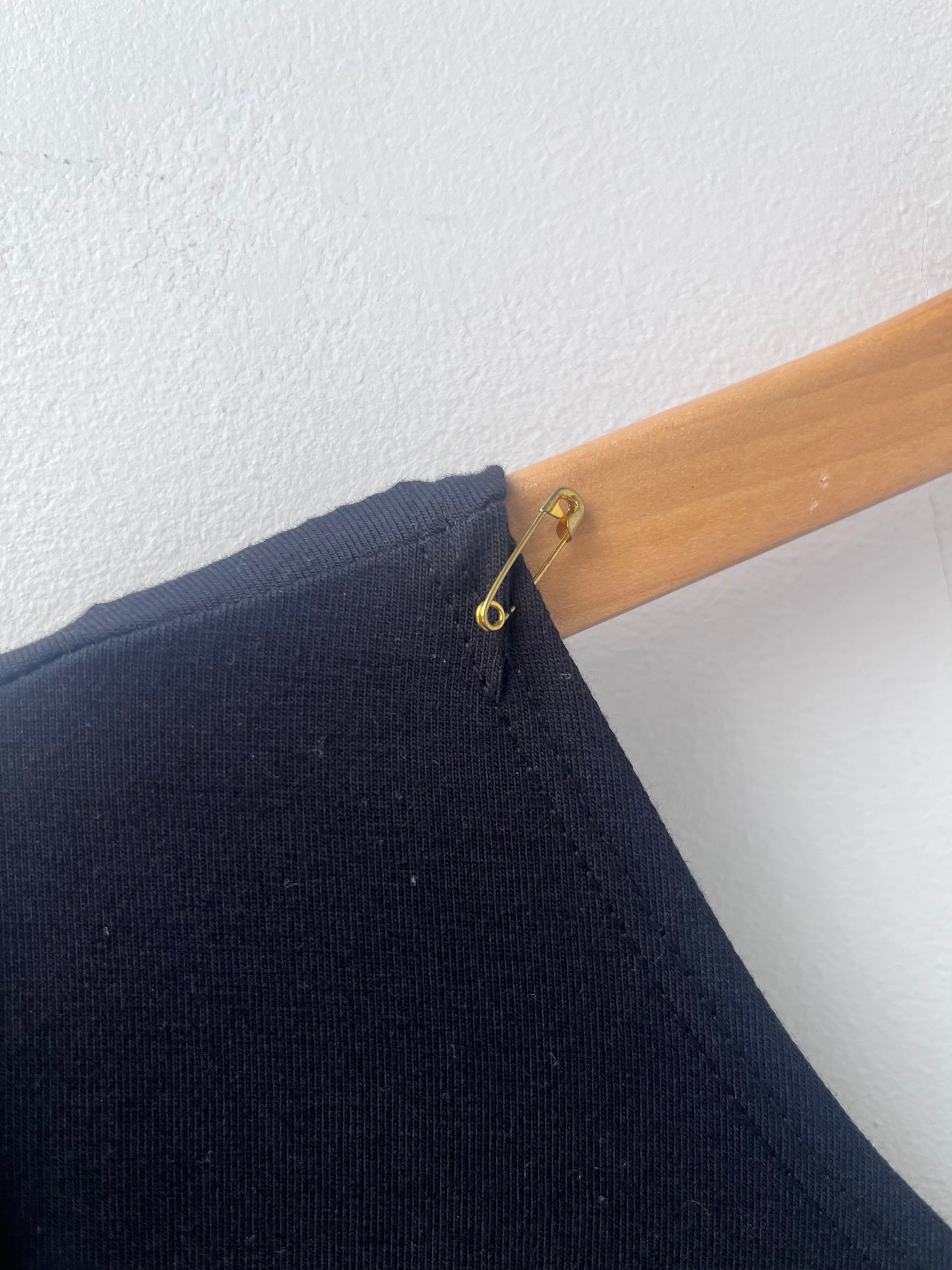 Robe ample Épervière noir S DEFECT