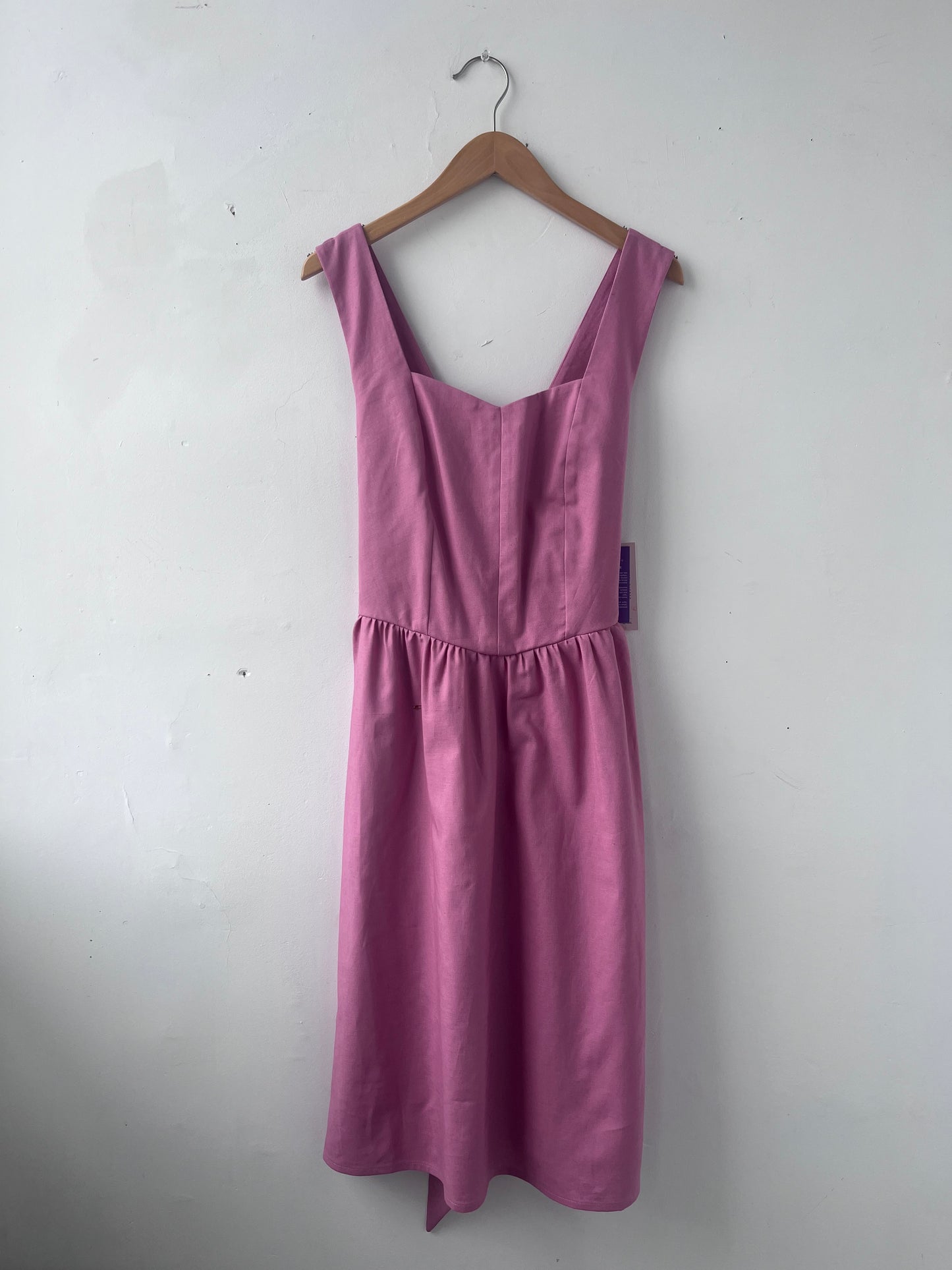 Robe bustier Primevère rose pâle M DEFECT