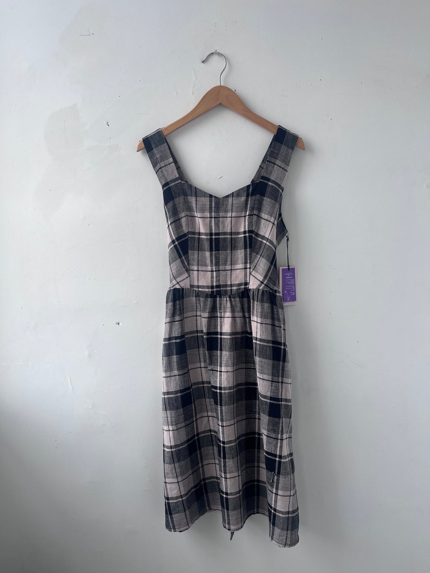 Robe bustier Primevère carreaux S DEFECT