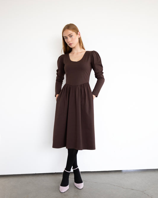 Robe réversible Kennedy chocolat
