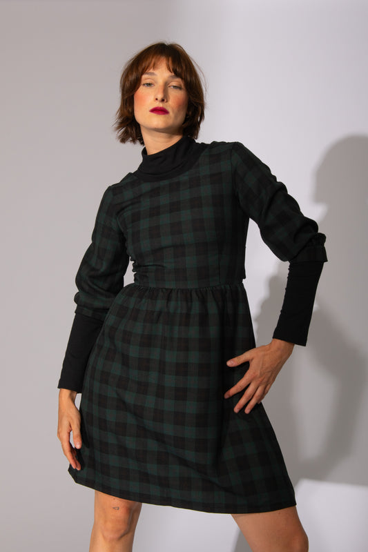 Robe tissée tartan carreaux Do You Realize