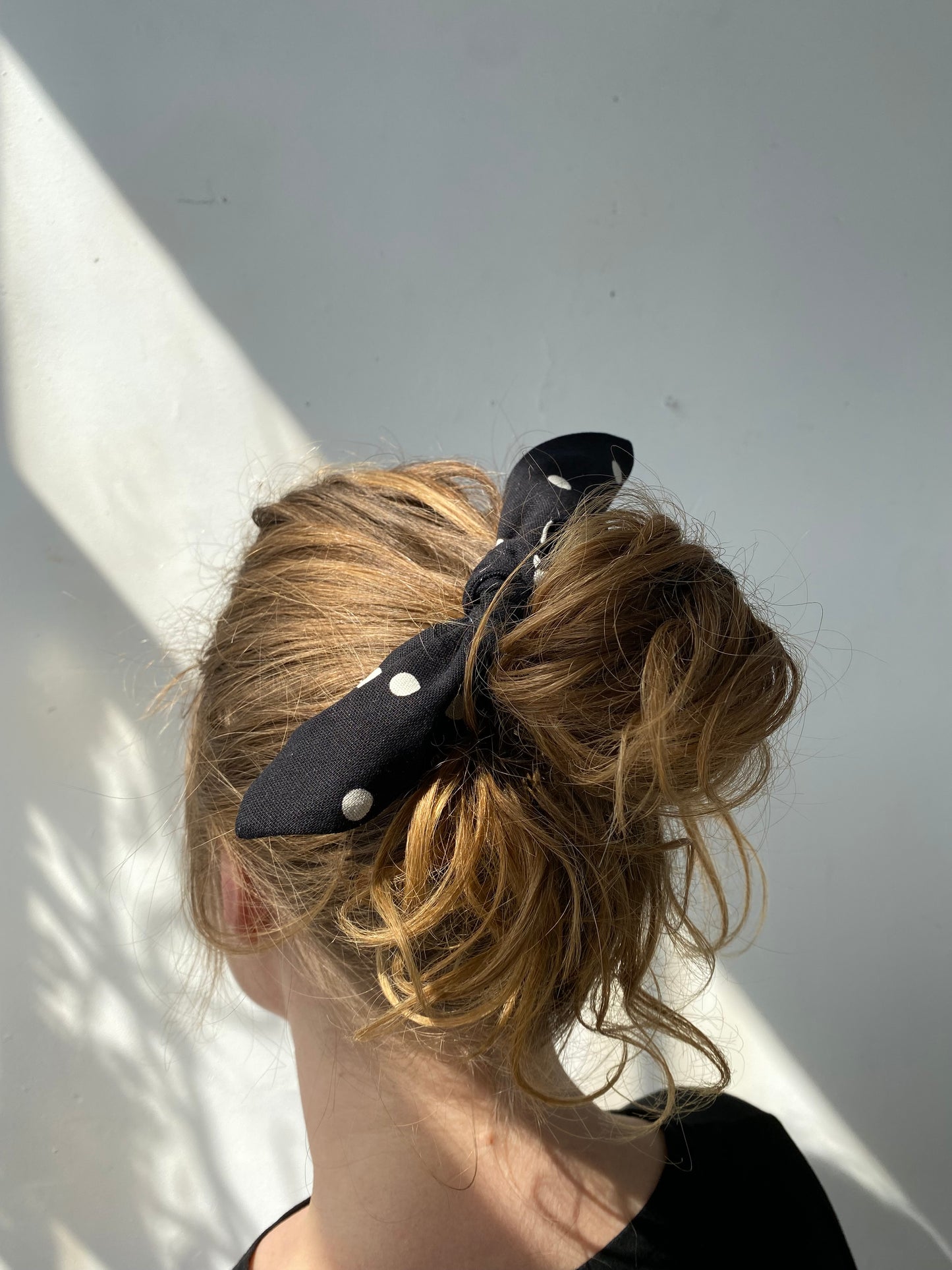 REGULAR hair scrunchie with removable bow
